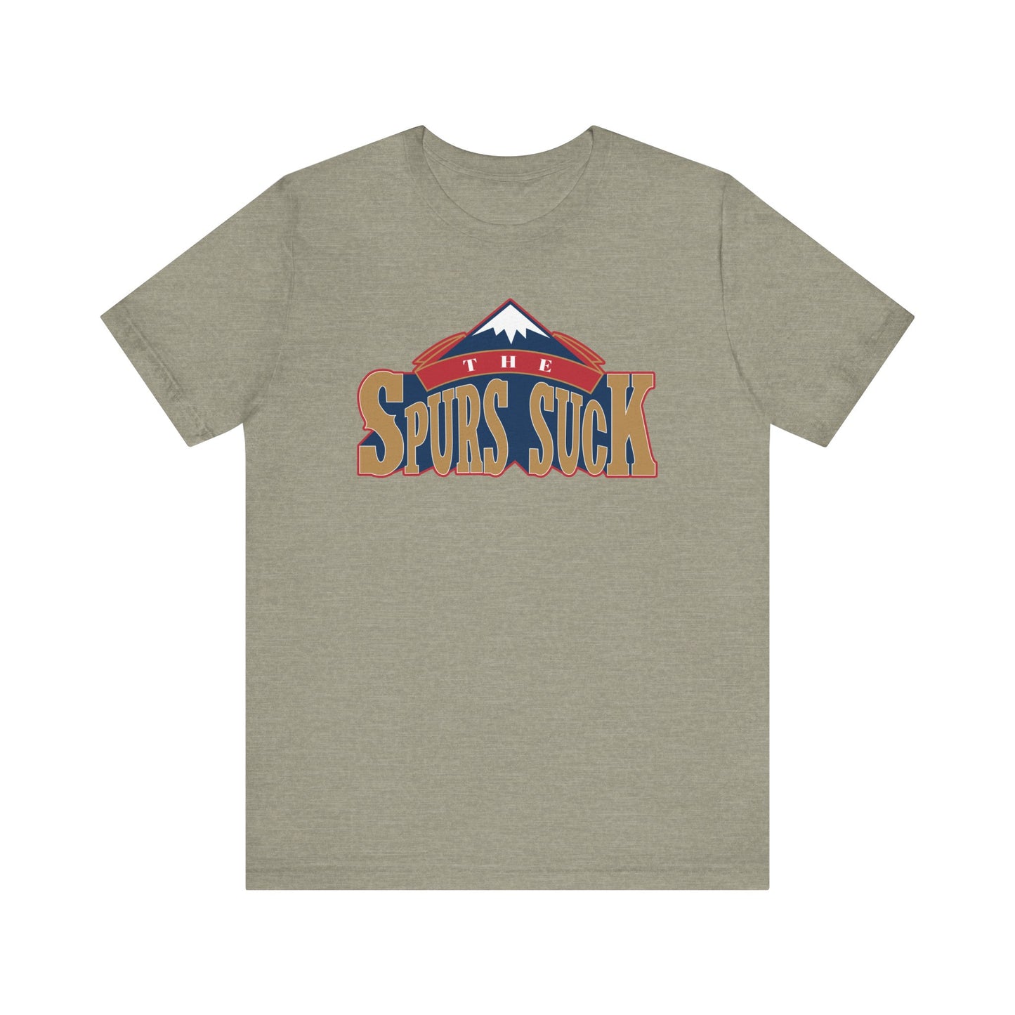The Spuhrz Suck (for Denver fans) - Unisex Jersey Short Sleeve Tee