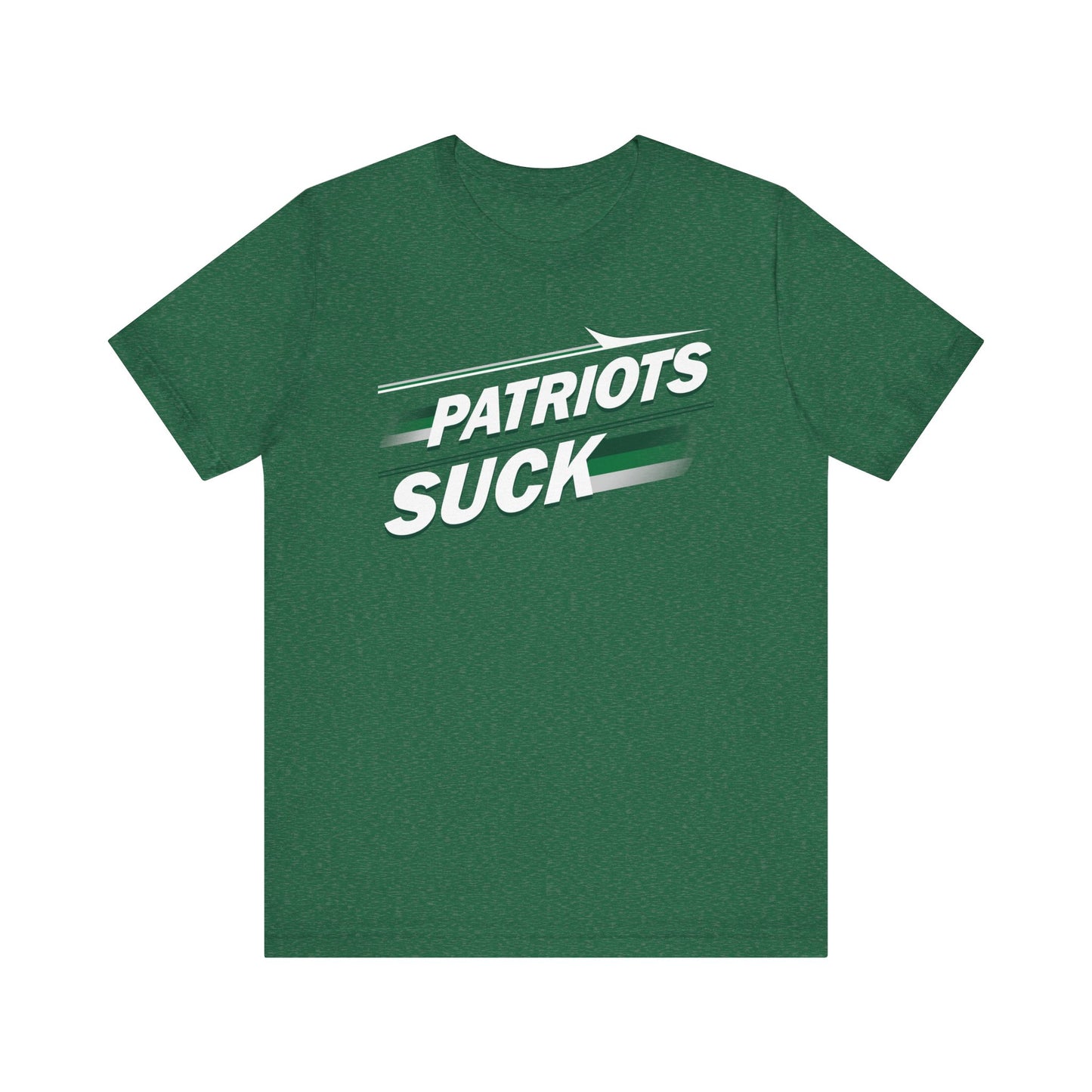 The Pats Suck! (for NY Jets fans) - Unisex Jersey Short Sleeve Tee