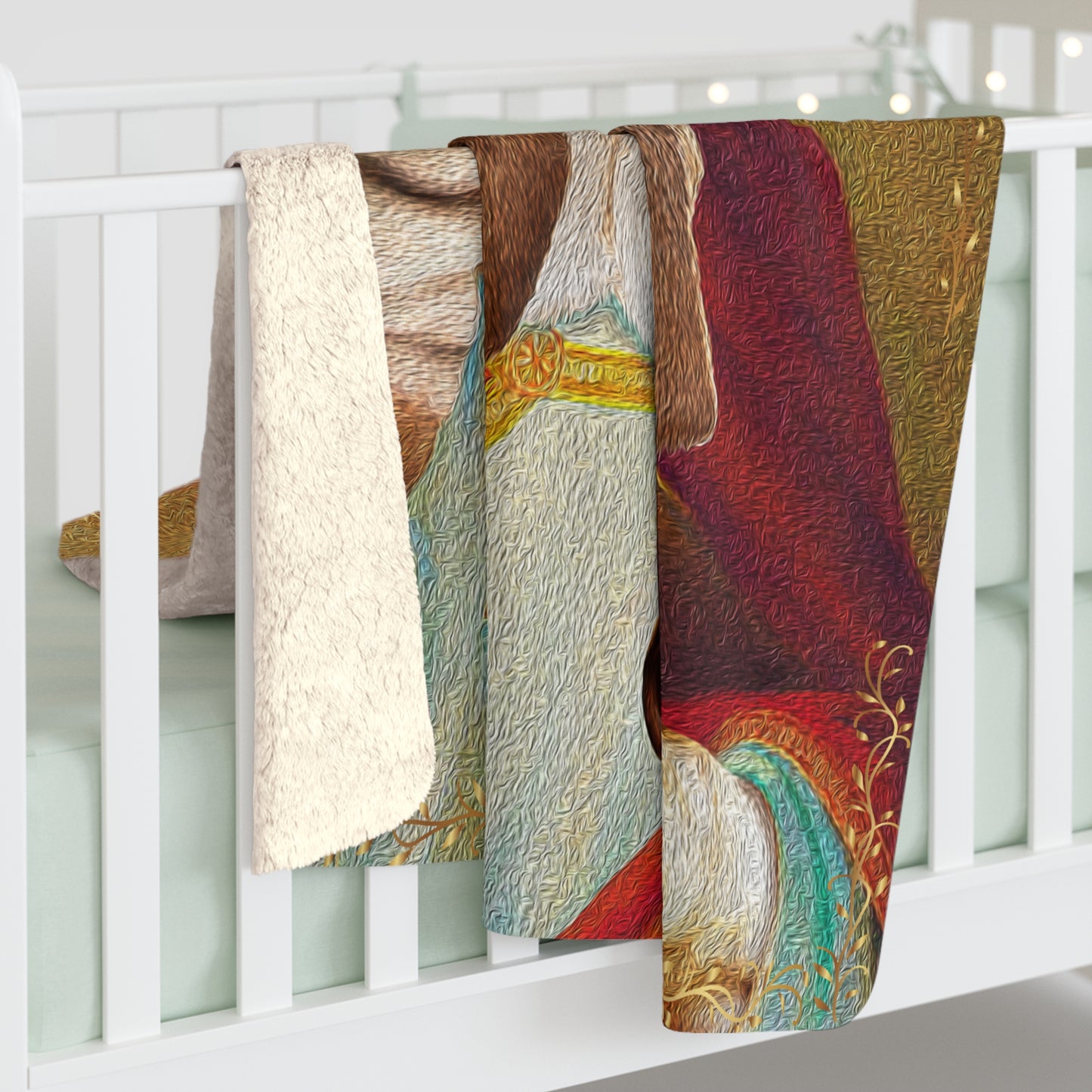 Stinky Saint Frito Basshole - Sherpa Fleece Blanket