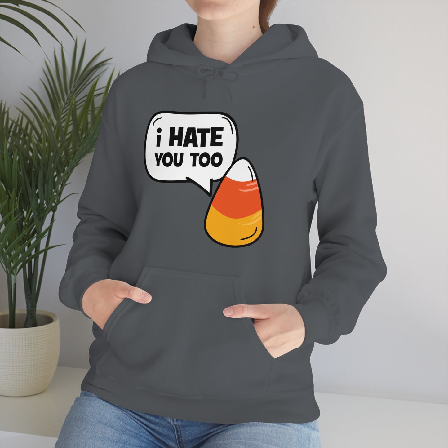 Candy Corn Halloween - Unisex Heavy Blend™ Hooded Sweatshirt