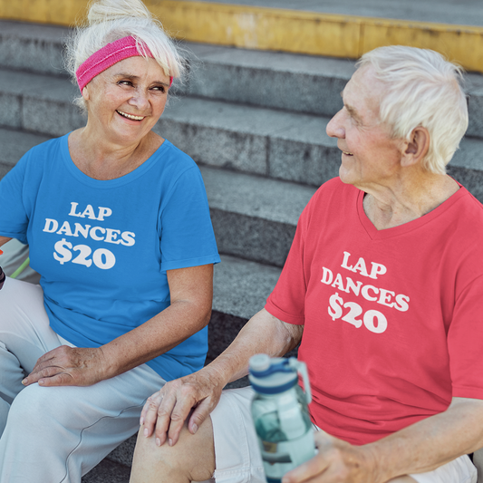 $20 Lap Dance - Unisex Jersey Short Sleeve Tee