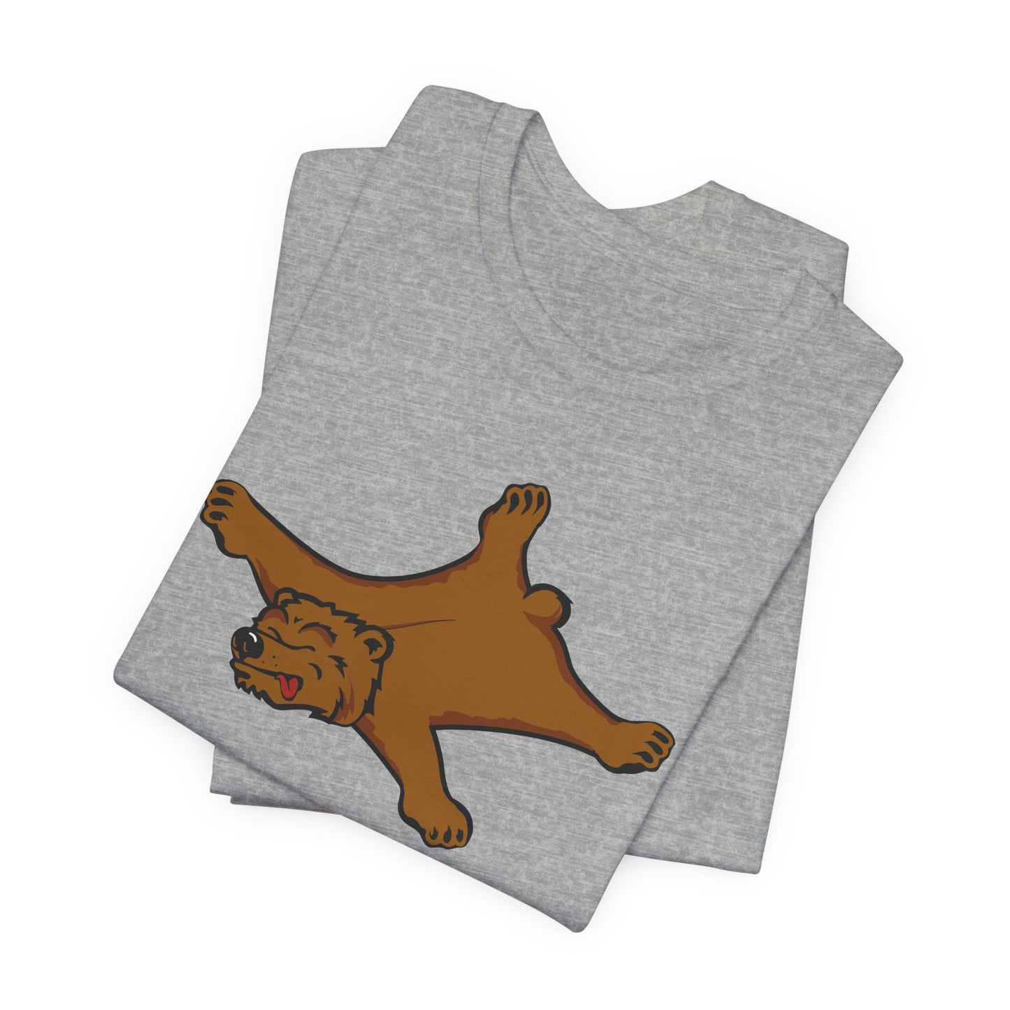 Bruins (or bear) Skin Rug (beat UCLA for any fan) Unisex Jersey Short Sleeve Tee