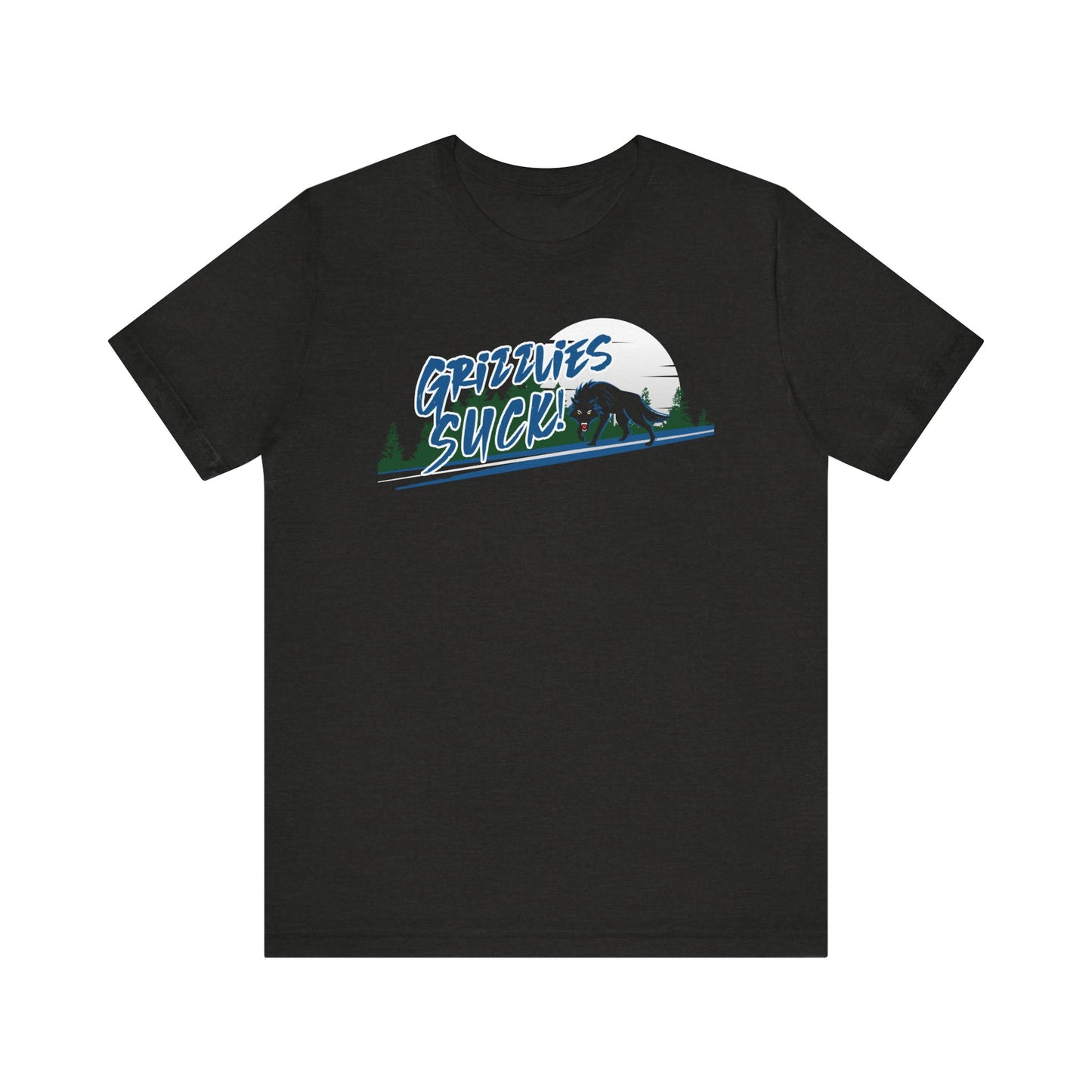 Grizz Lees Suck (for Minnesota fans) - Unisex Jersey Short Sleeve Tee