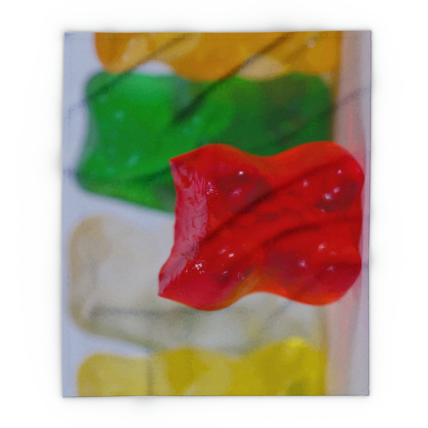 Losing My Mind (They're All Talking About You) - Arctic Fleece Blanket w' Horizontal Art