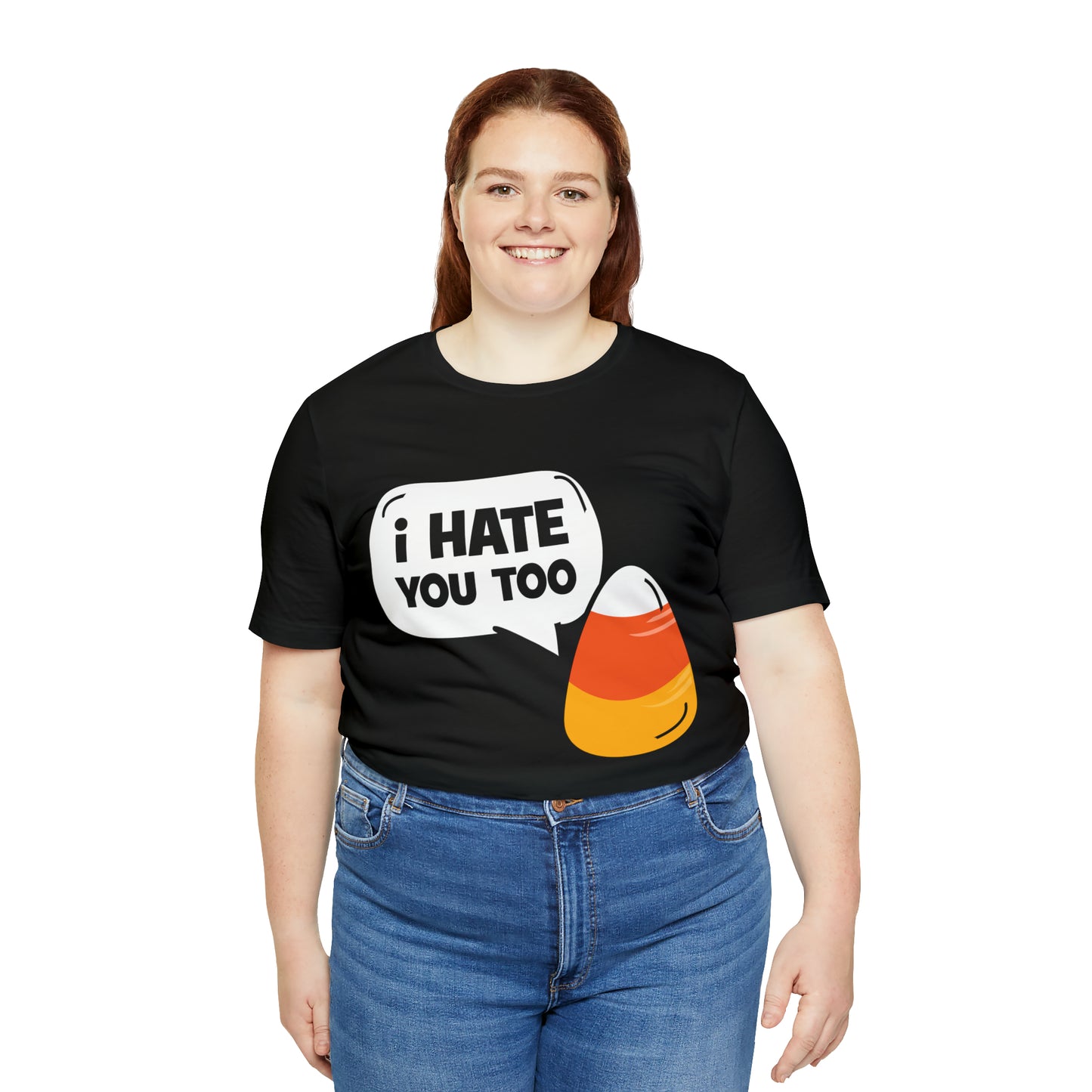 Candy Corn Halloween - Unisex Jersey Short Sleeve Tee