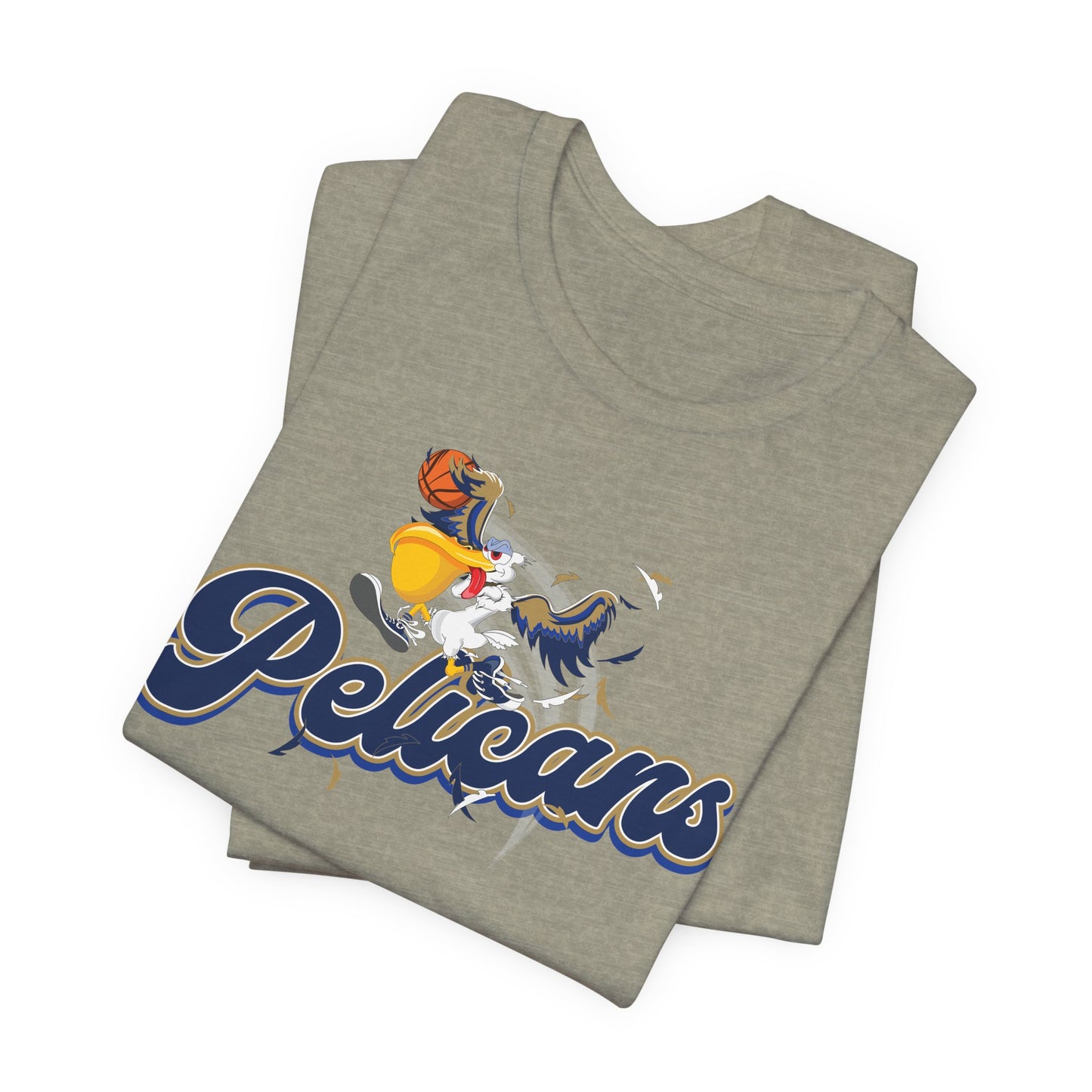 Soaring Pelican - Unisex Jersey Short Sleeve Tee