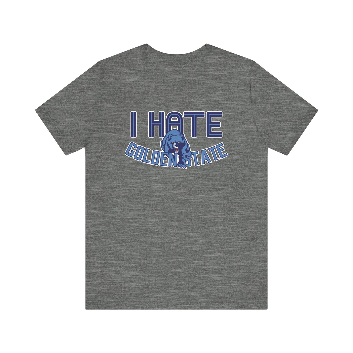 I Hate Golden Stayt (for Memphis fans) - Unisex Jersey Short Sleeve Tee