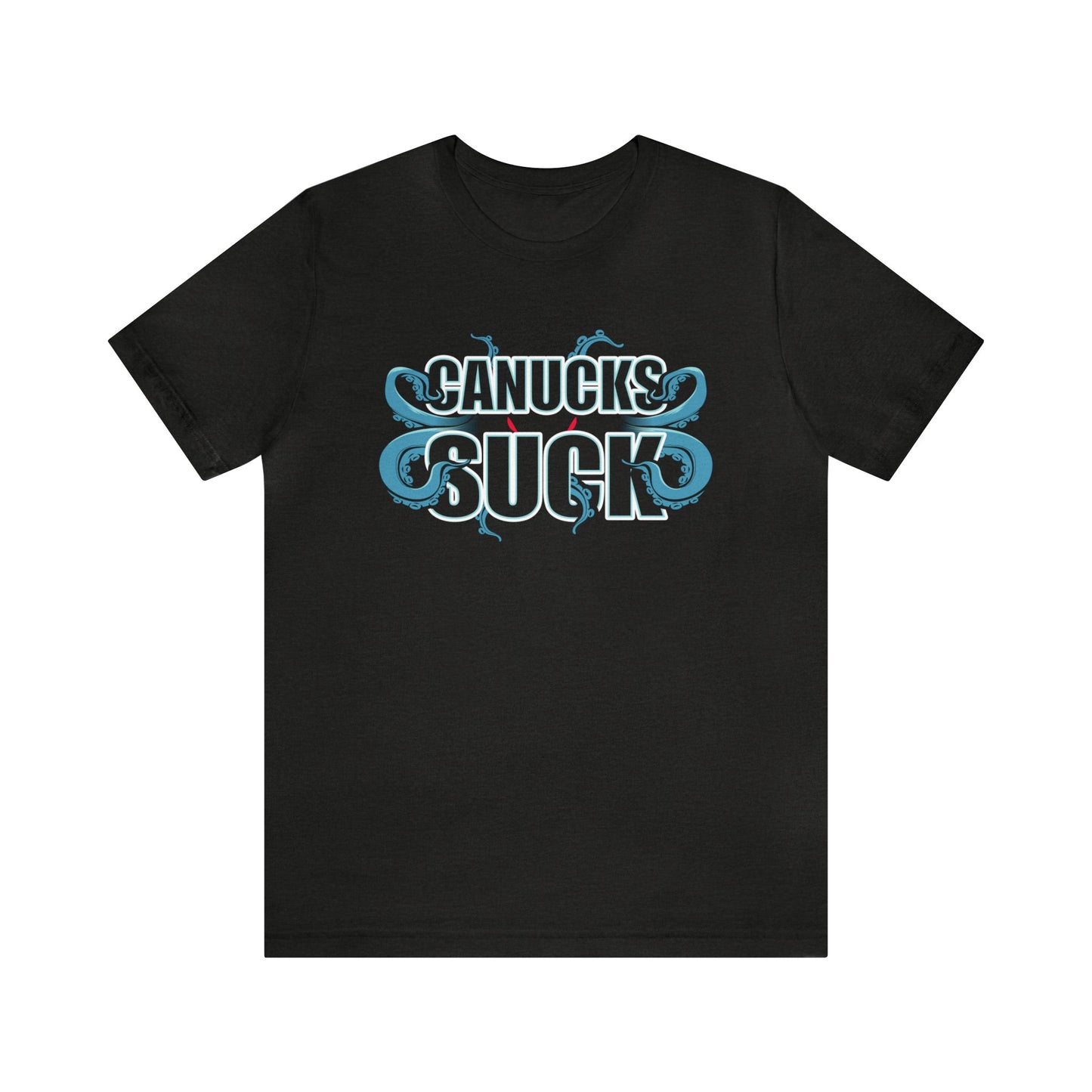 Cuh Nucks Suck (for Seattle Kraken fans) - Unisex Jersey Short Sleeve Tee