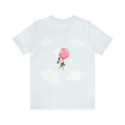 Don't Swallow Your Bubble Gum (zoomed) - Unisex Jersey Short Sleeve Tee