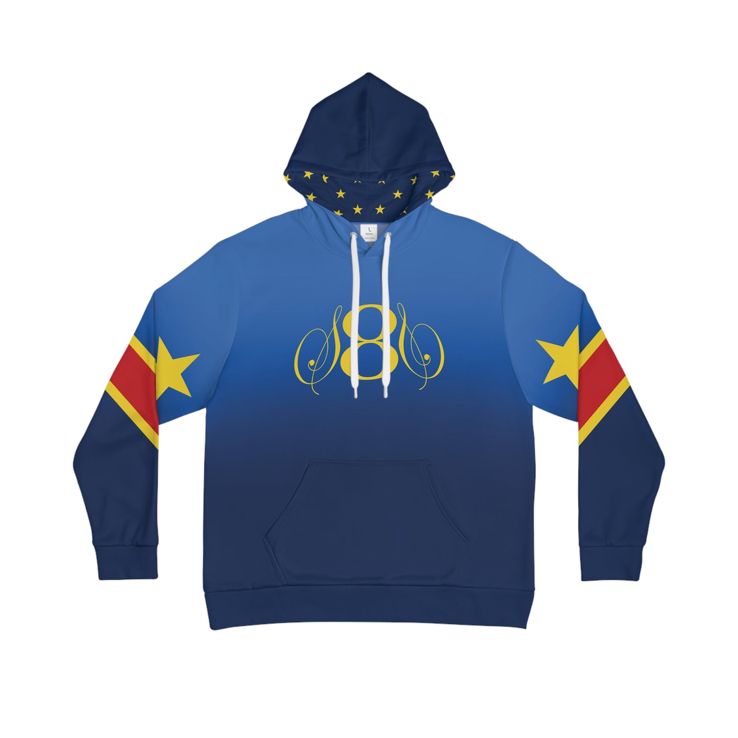 DRC (Democratic Republic of Congo) S8S - Men's Hoodie (AOP)