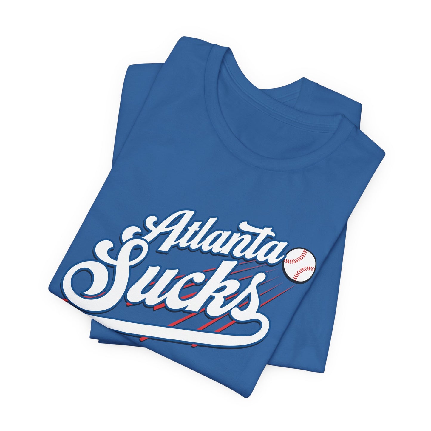 Atlanta Sucks (for L.A. fans) - Unisex Jersey Short Sleeve Tee