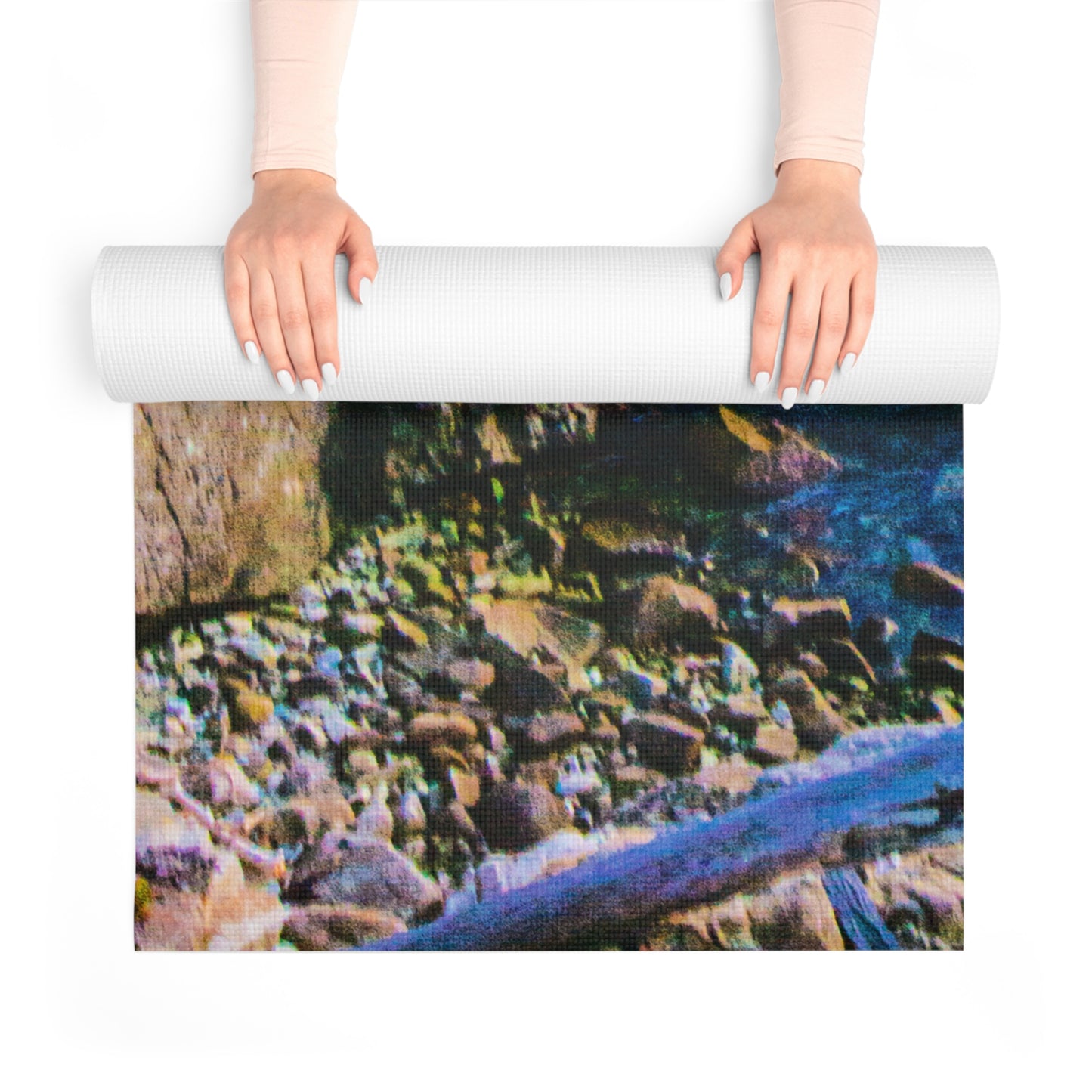 The Lone Cypress - Foam Yoga Mat