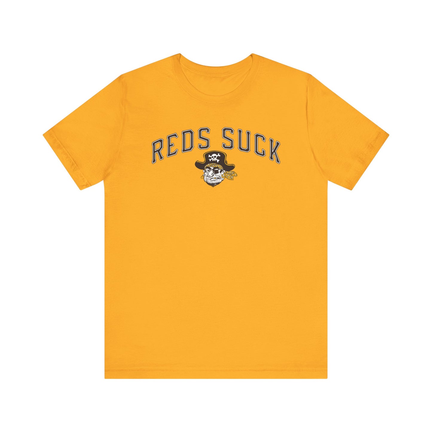The Reds Suck (for Pirates fans) - Unisex Jersey Short Sleeve Tee