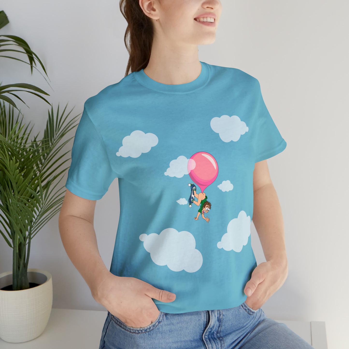 Don't Swallow Your Bubble Gum - Unisex Jersey Short Sleeve Tee