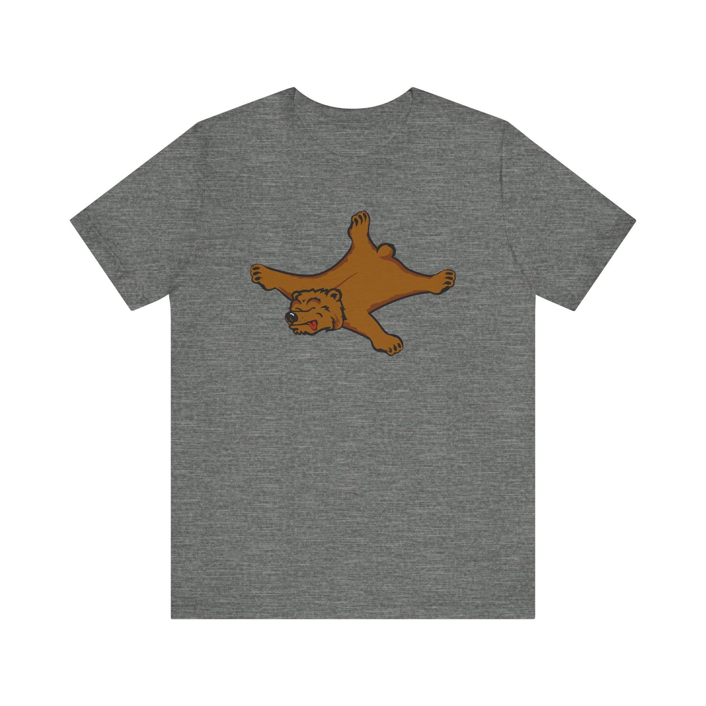 Bruins (or bear) Skin Rug (beat UCLA for any fan) Unisex Jersey Short Sleeve Tee