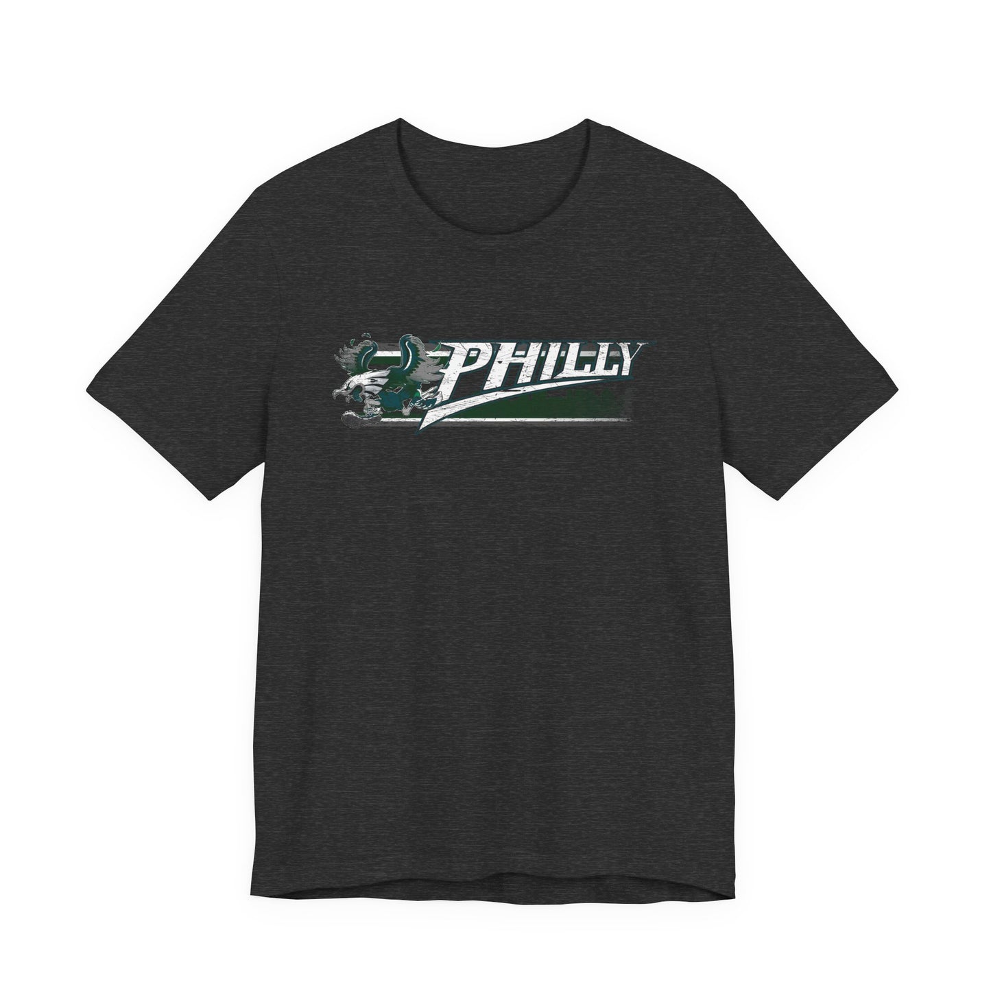 Gas Pump Eagle Swooshing (for Philly fans) - Unisex Jersey Short Sleeve Tee