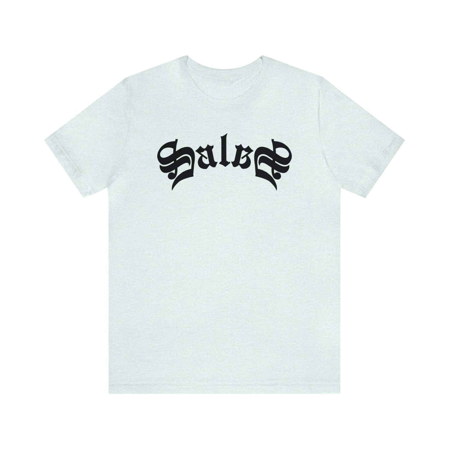 Salas (831) in Black Ink - Salinas, California - Unisex Jersey Short Sleeve Tee
