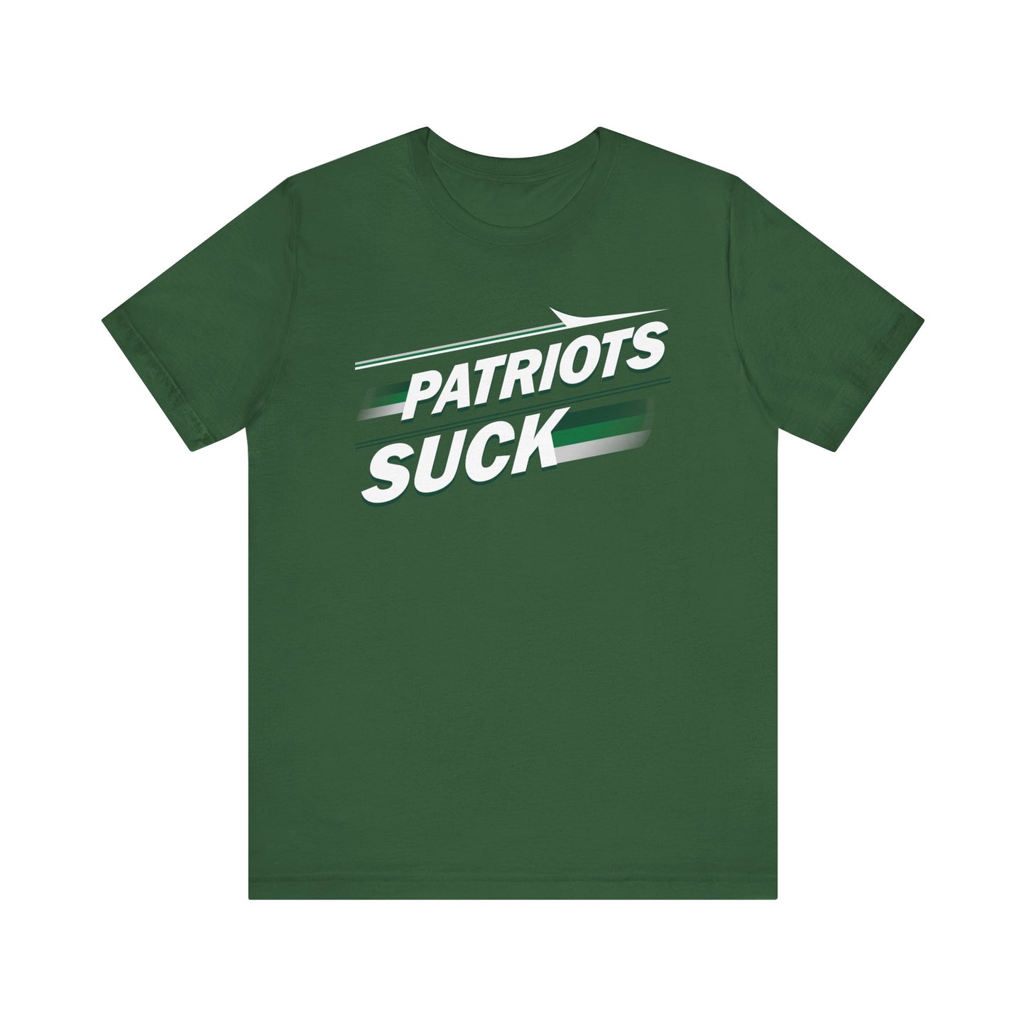 The Pats Suck! (for NY Jets fans) - Unisex Jersey Short Sleeve Tee