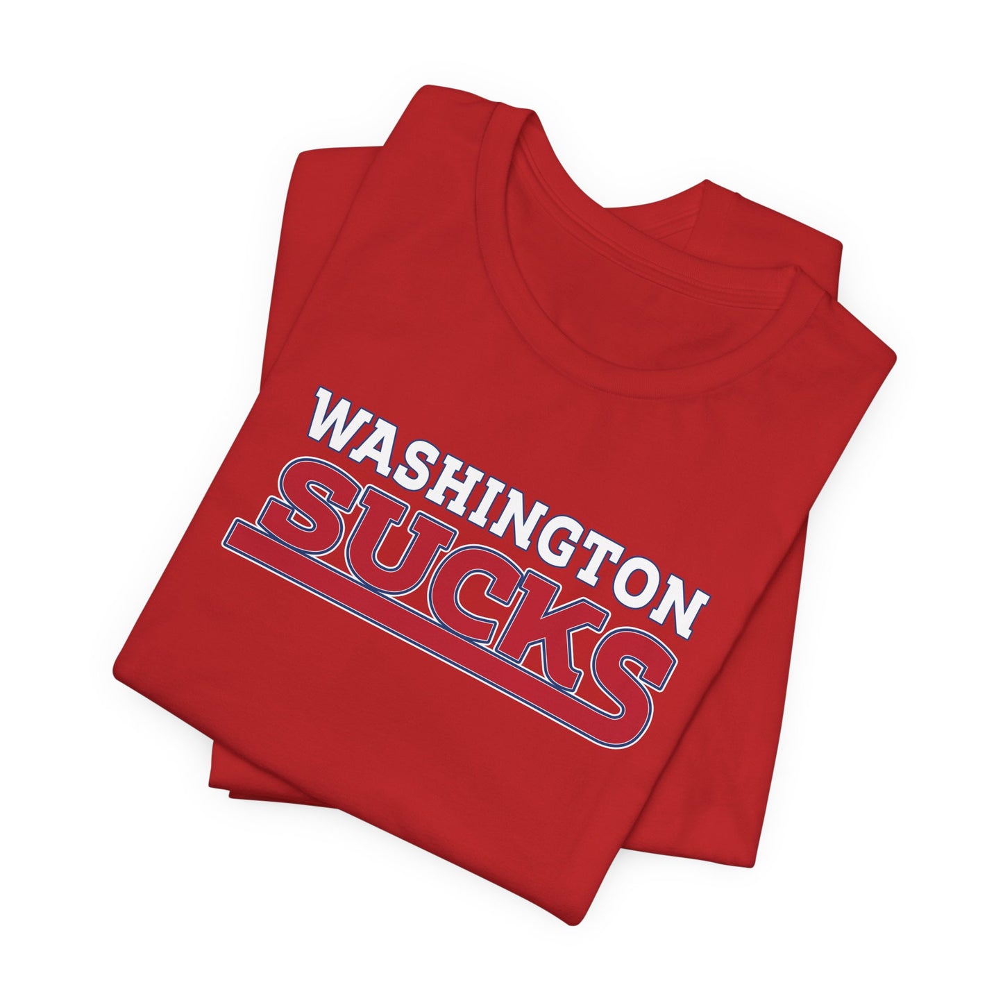 DC Sucks (for New York fans) - Unisex Jersey Short Sleeve Tee