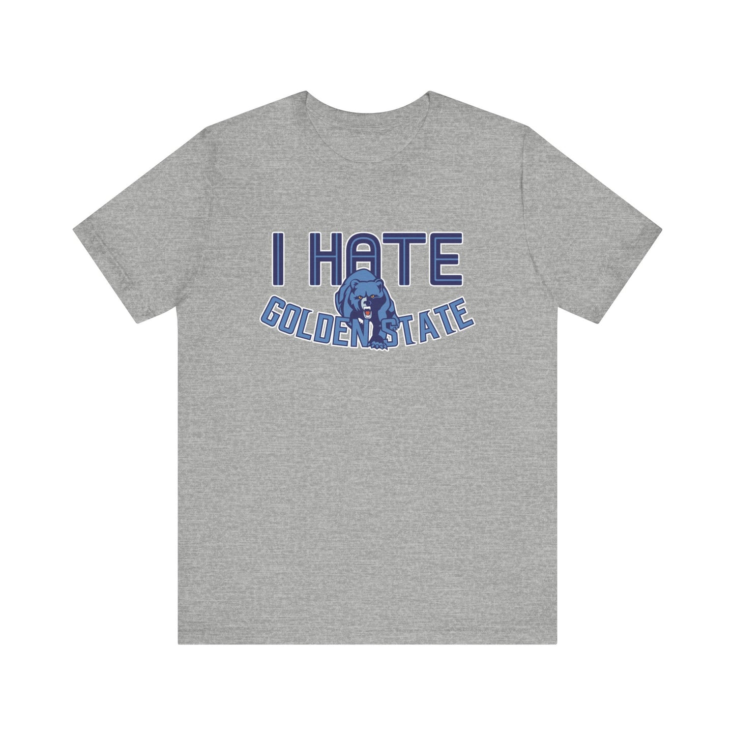 I Hate Golden Stayt (for Memphis fans) - Unisex Jersey Short Sleeve Tee