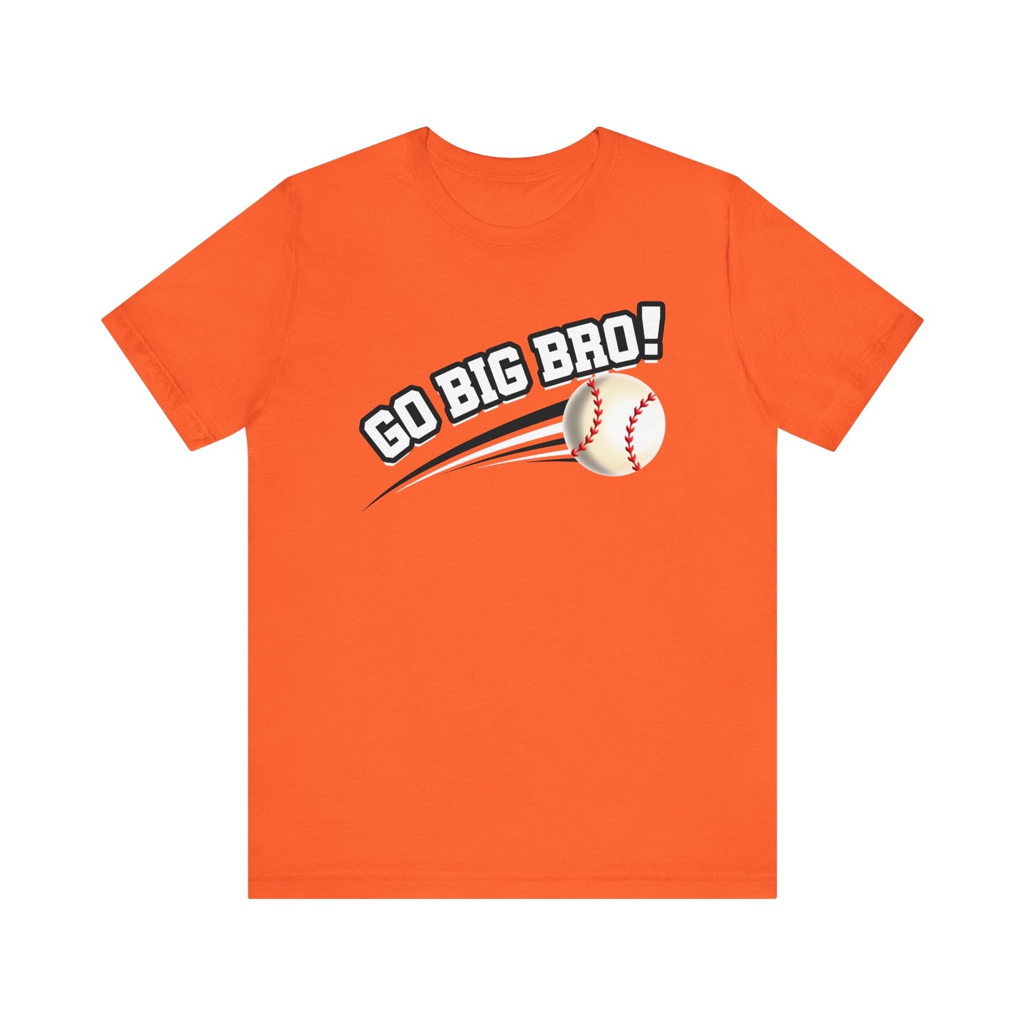 Go Big Bro! (Sibling Revelry Baseball) - Unisex Jersey Short Sleeve Tee