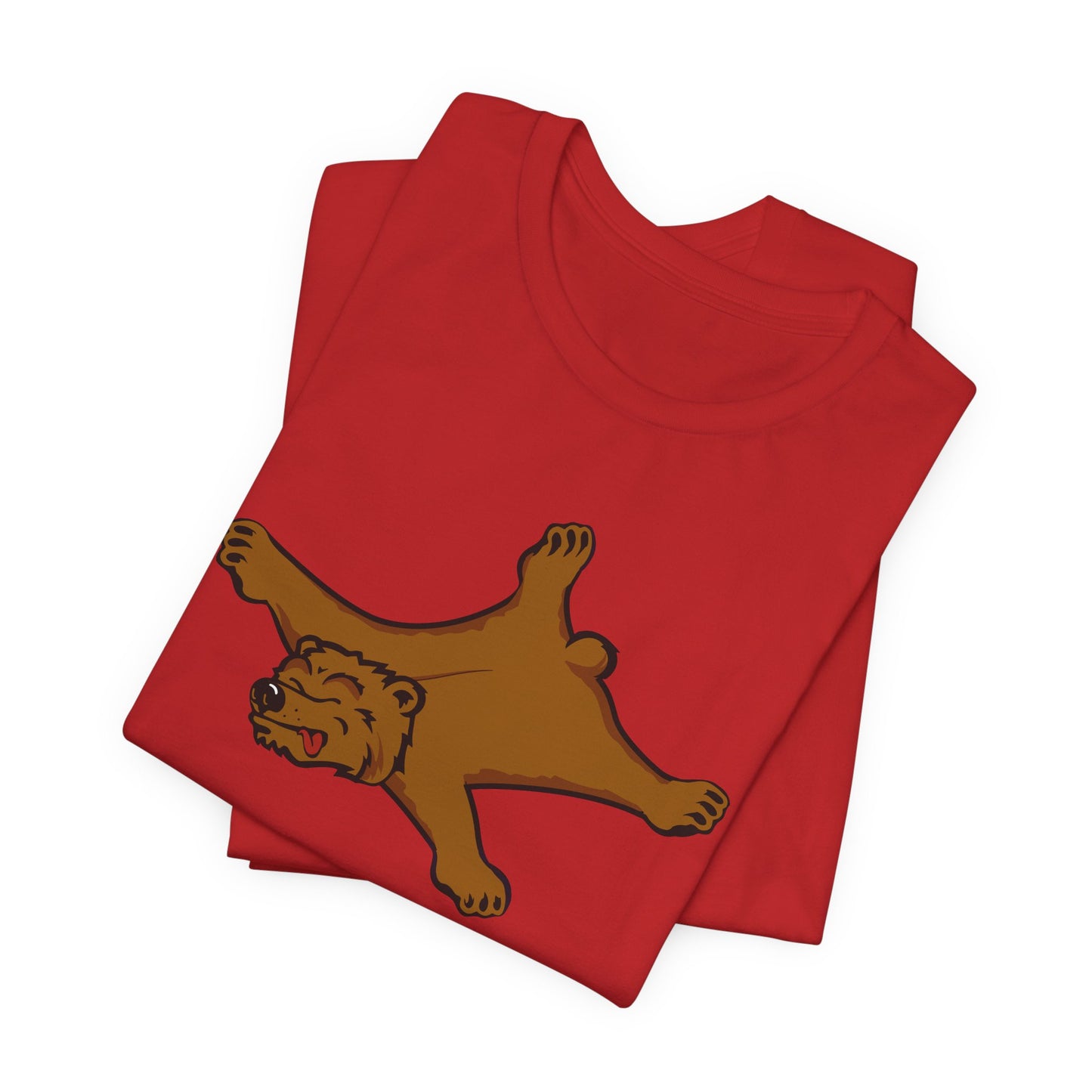 Bruins (or bear) Skin Rug (beat UCLA for any fan) Unisex Jersey Short Sleeve Tee