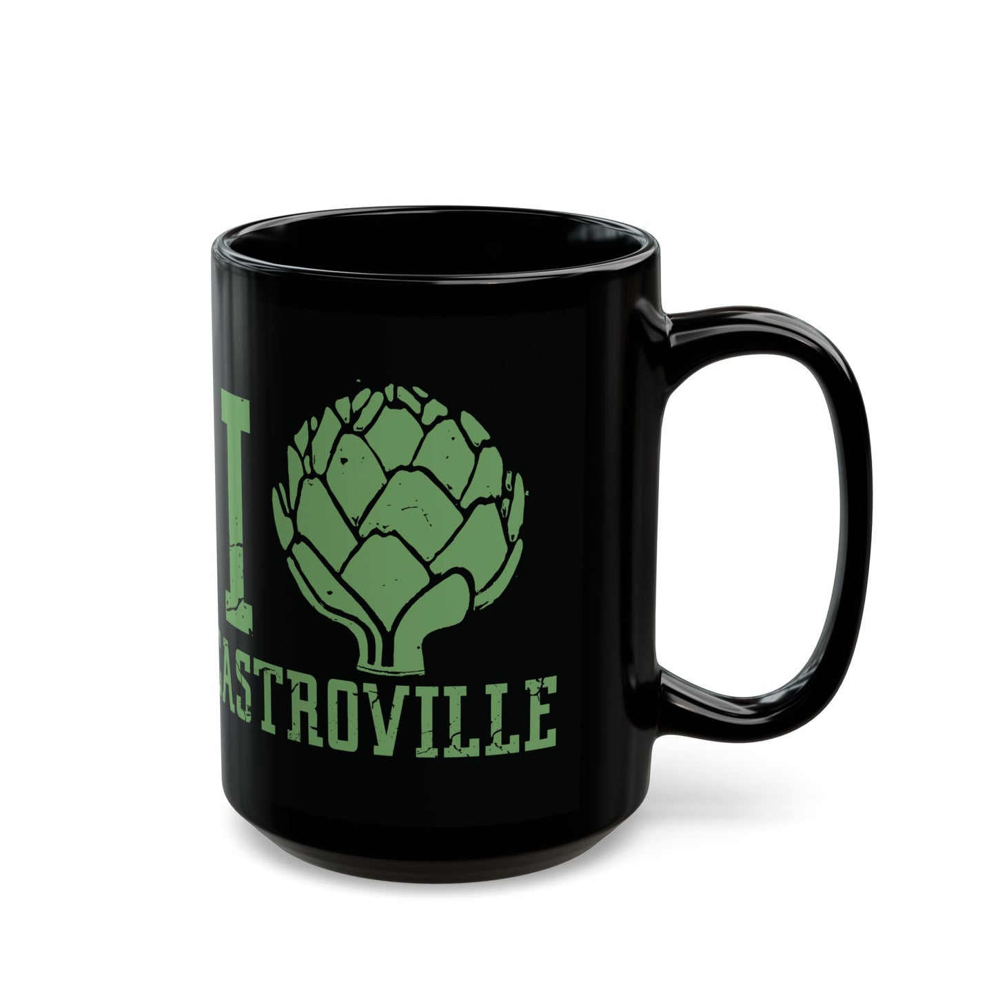 I Heartichoke Castroville - Black Mug (11oz, 15oz)
