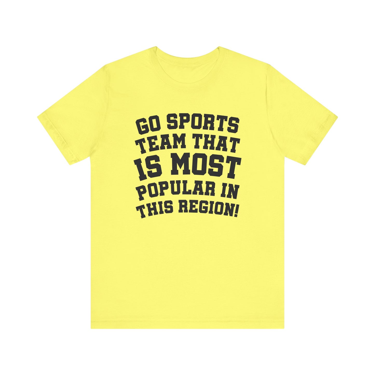 I'm A Big Sports Guy - Unisex Jersey Short Sleeve Tee