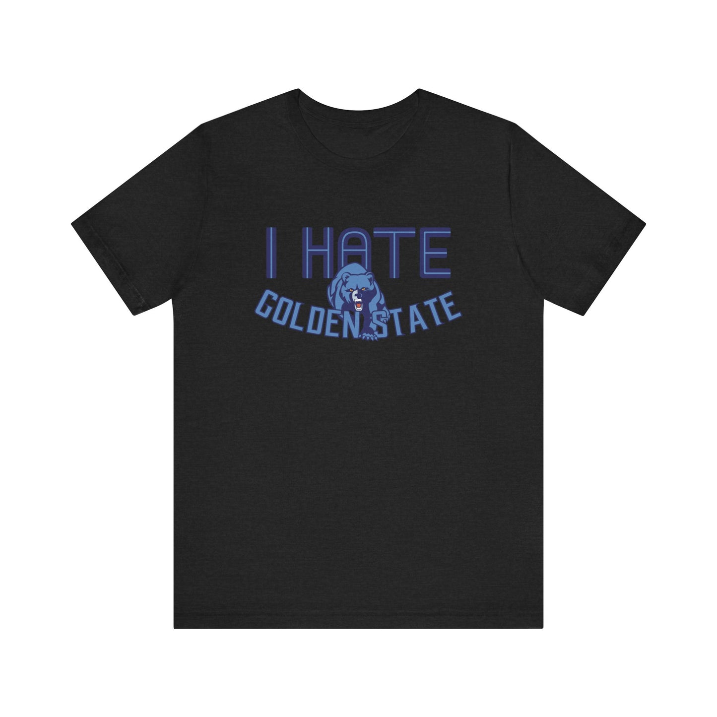 I Hate Golden Stayt (for Memphis fans) - Unisex Jersey Short Sleeve Tee