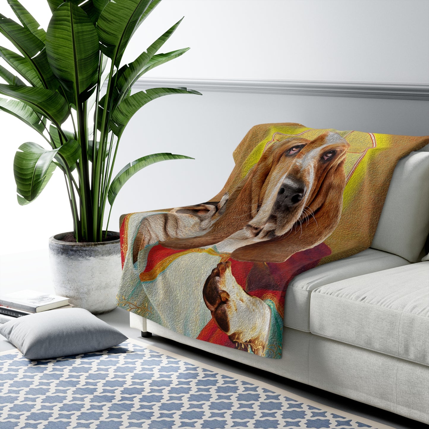 Stinky Saint Frito Basshole - Sherpa Fleece Blanket