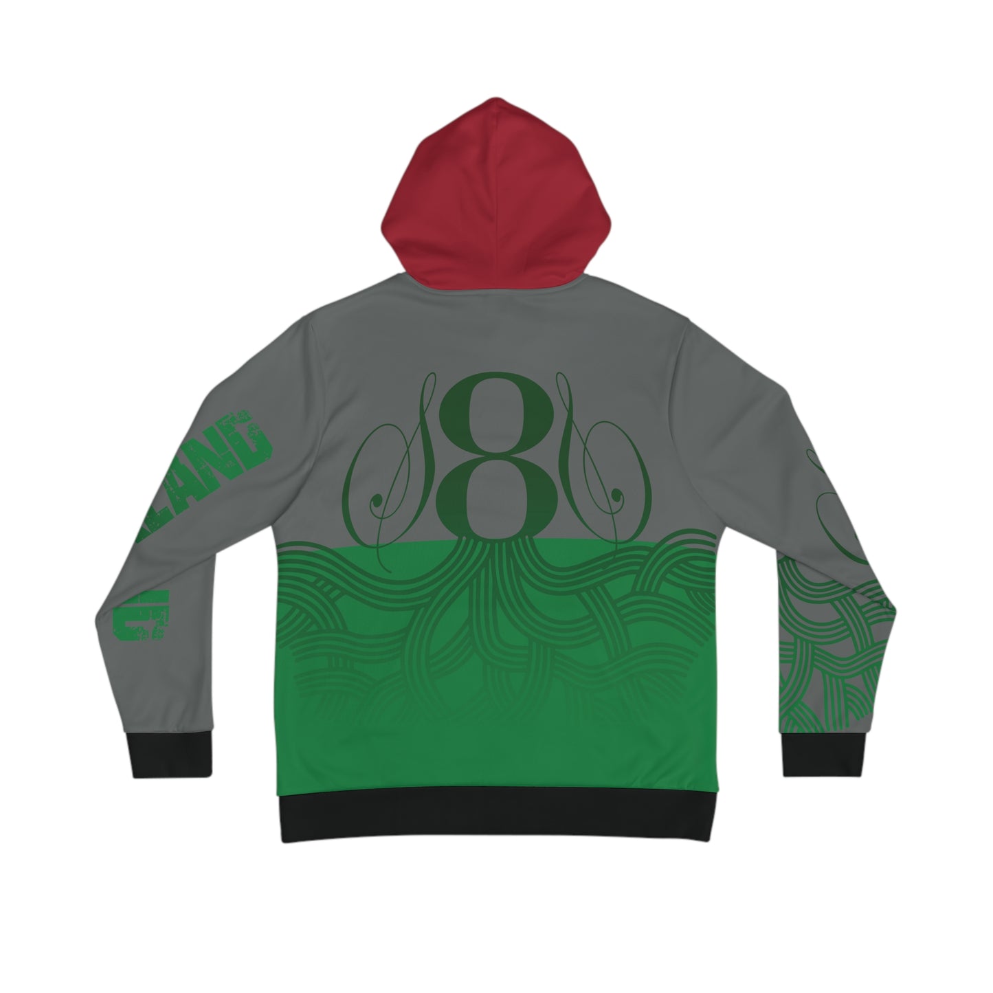 California, Rooted in Oakland S8S - Men's Hoodie (AOP)