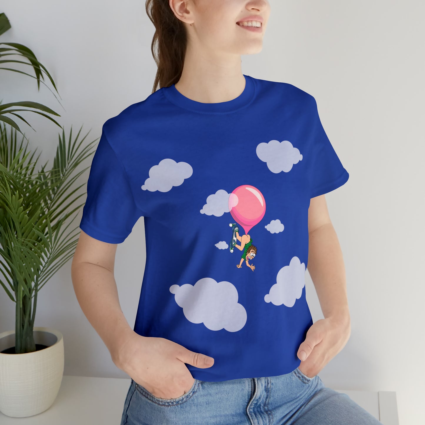 Don't Swallow Your Bubble Gum - Unisex Jersey Short Sleeve Tee