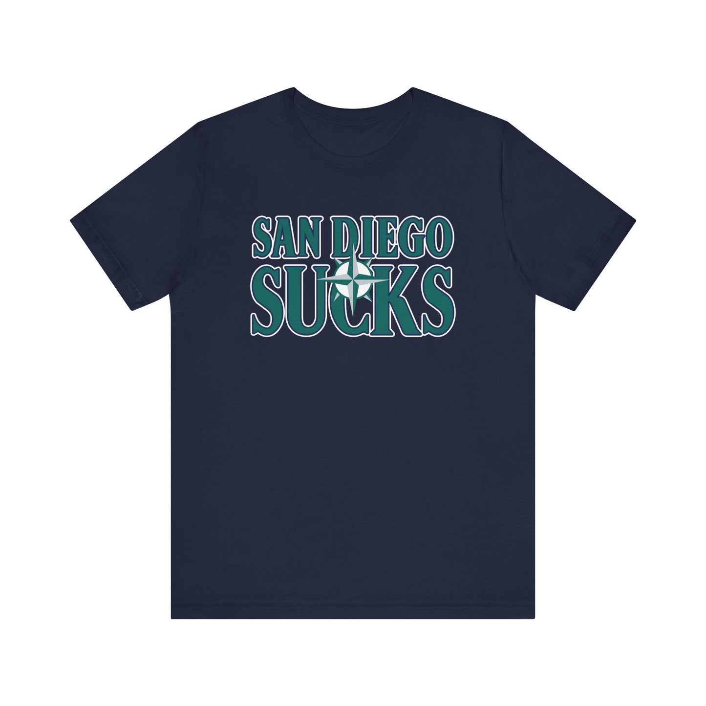 San Diego Sucks (for Seattle fans) - Unisex Jersey Short Sleeve Tee
