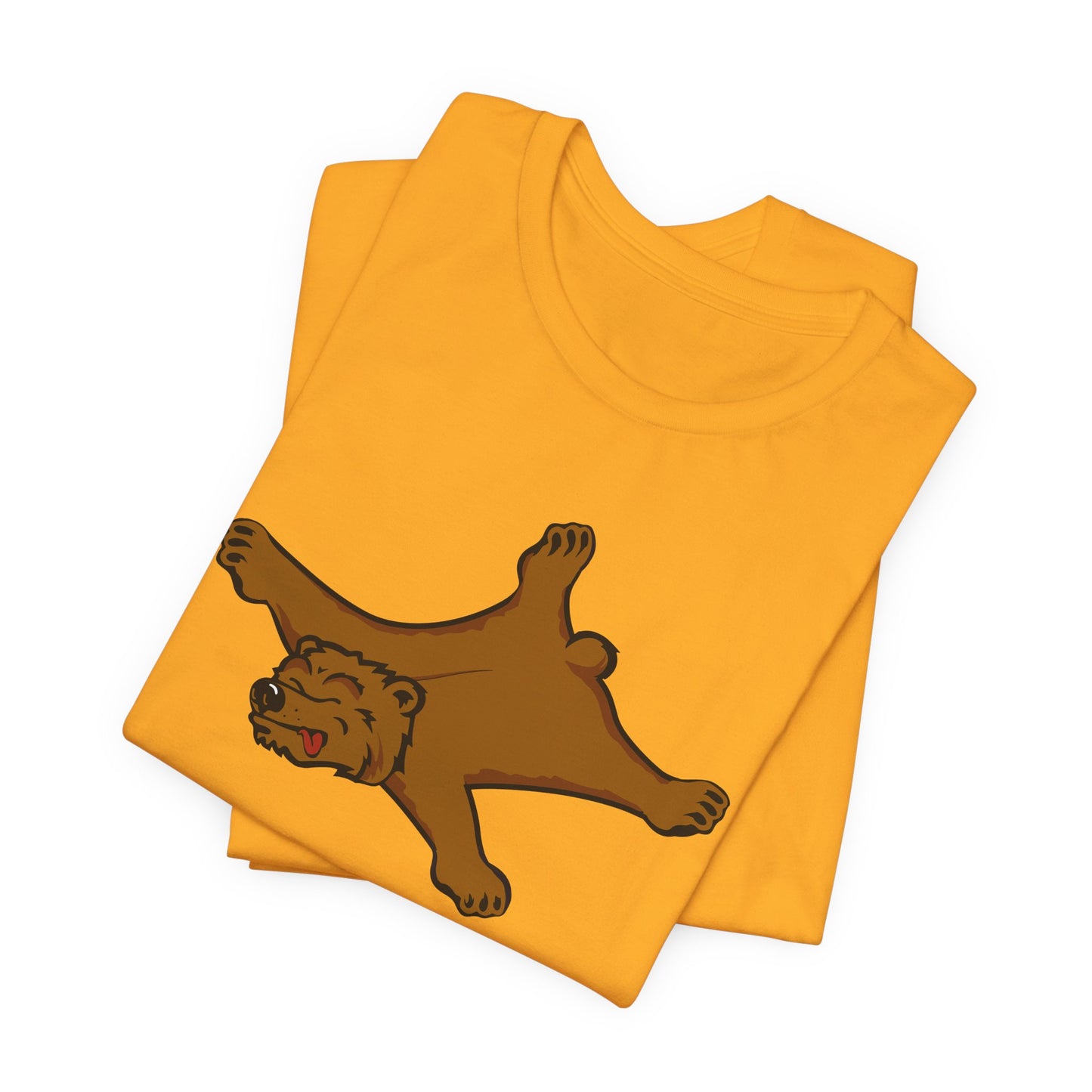 Bruins (or bear) Skin Rug (beat UCLA for any fan) Unisex Jersey Short Sleeve Tee