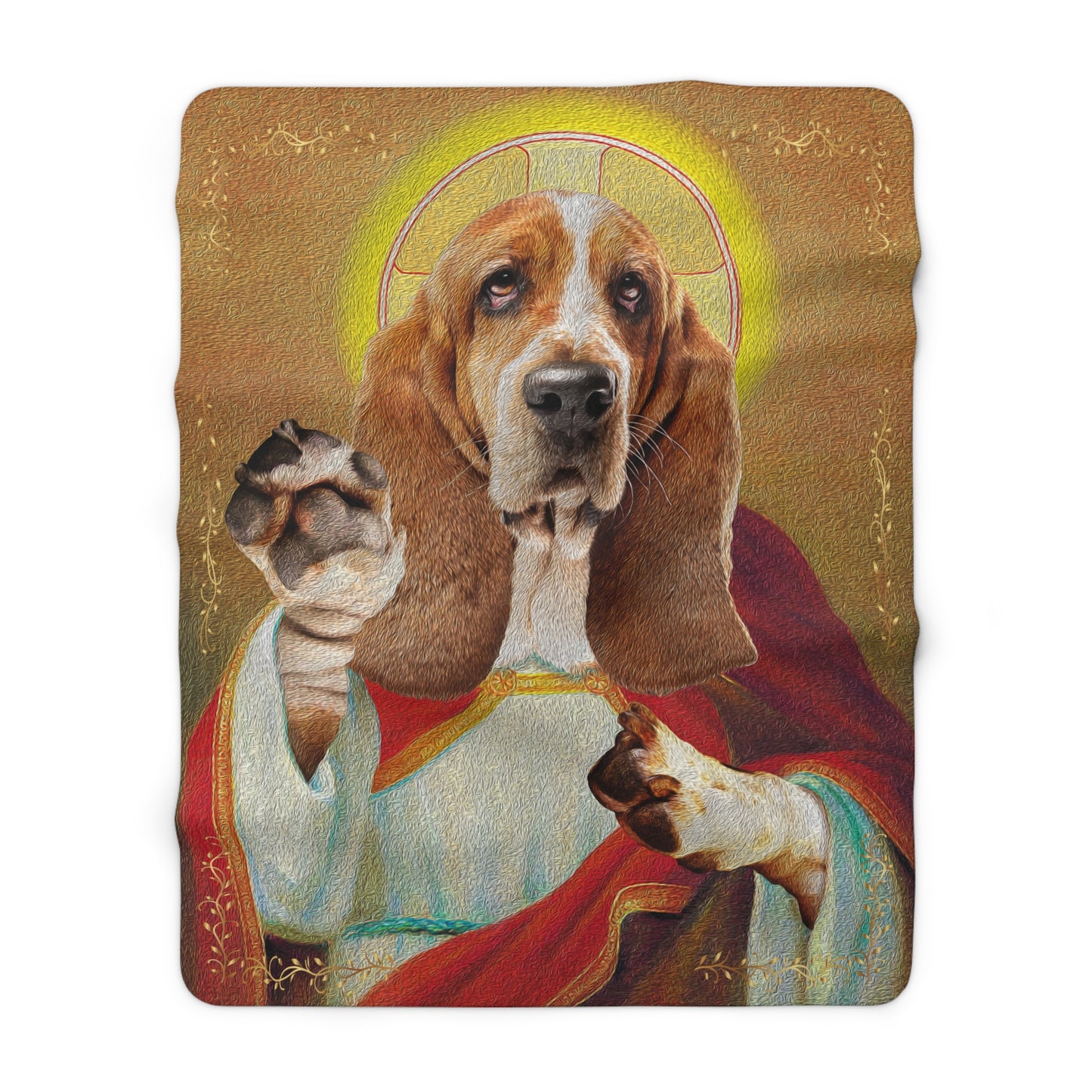Stinky Saint Frito Basshole - Sherpa Fleece Blanket