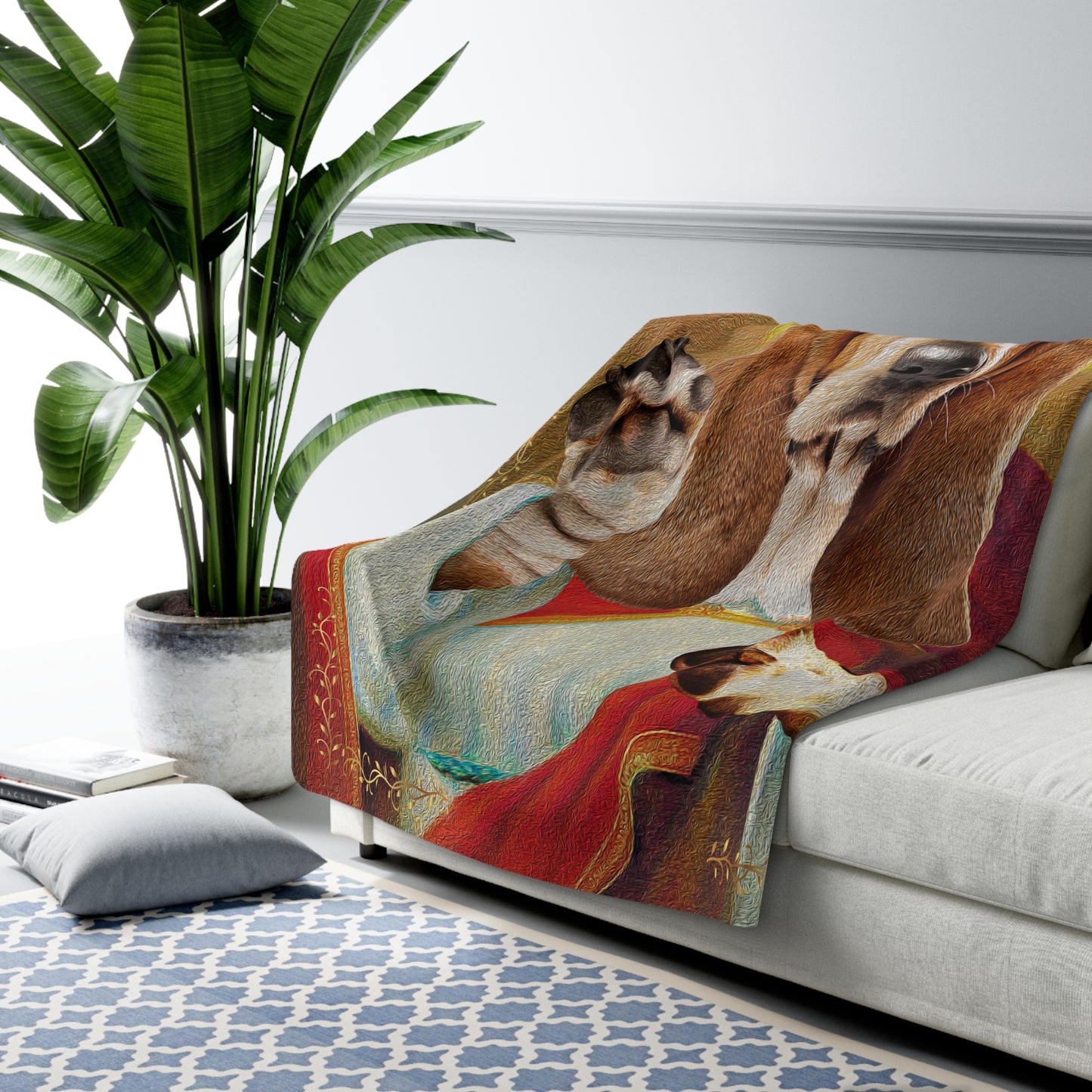 Stinky Saint Frito Basshole - Sherpa Fleece Blanket