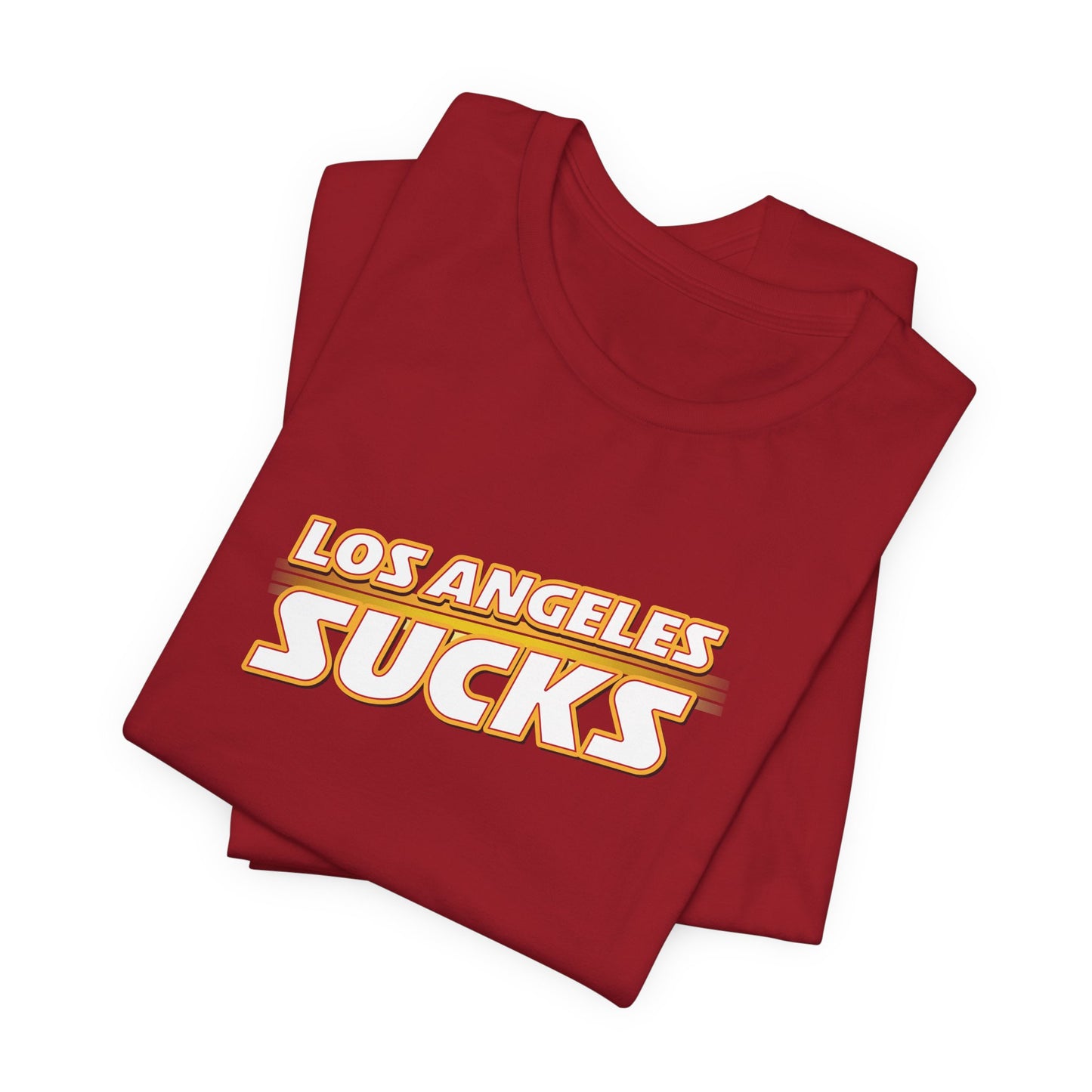 I Hate Los Angeles (for KC fans) - Unisex Jersey Short Sleeve Tee