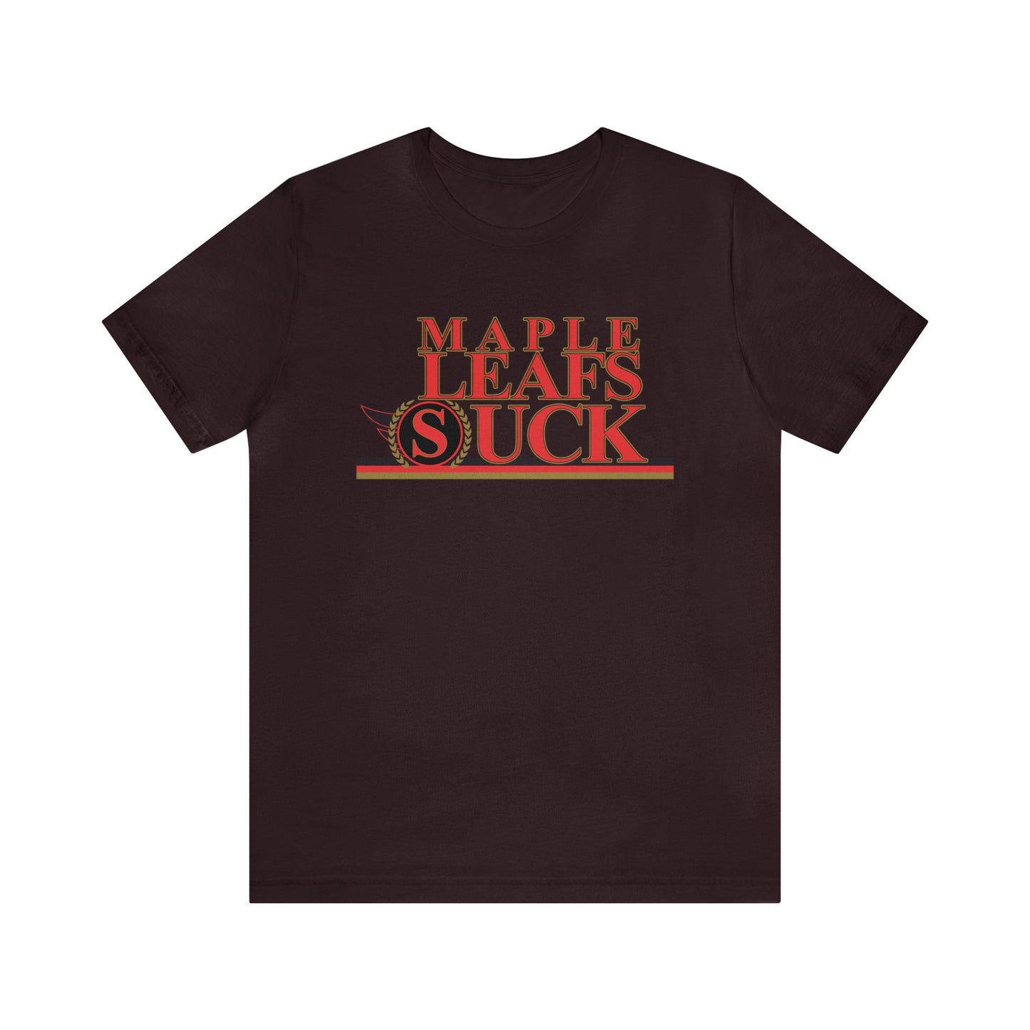 Mape El Leafs Suck (for Ottawa fans) - Unisex Jersey Short Sleeve Tee