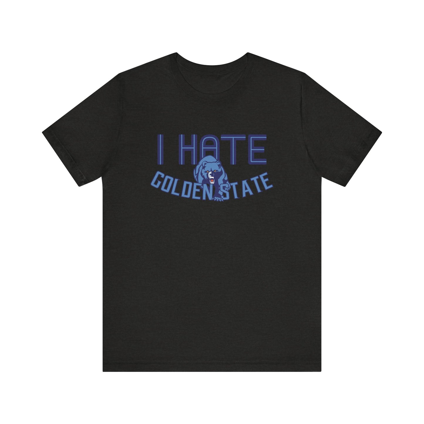 I Hate Golden Stayt (for Memphis fans) - Unisex Jersey Short Sleeve Tee