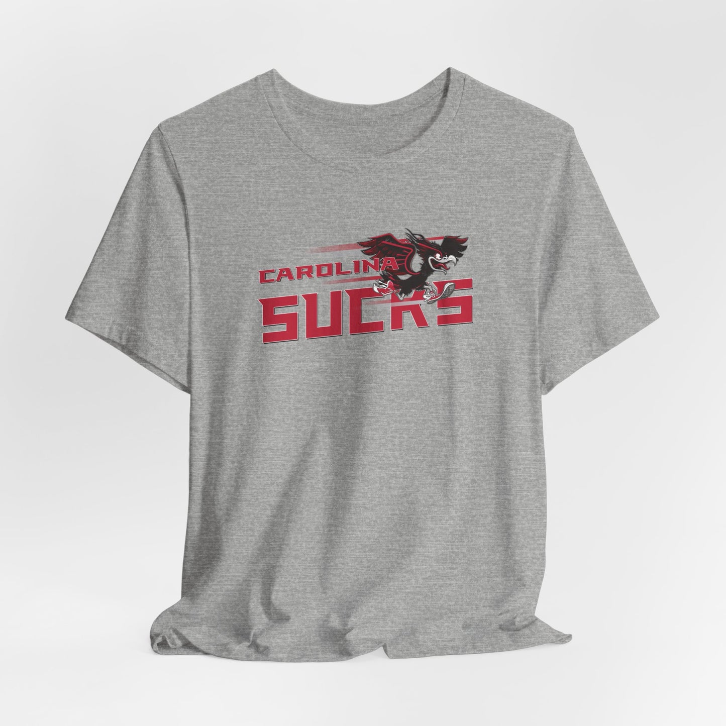 Carolina Sucks (for Atlanta fans) - Unisex Jersey Short Sleeve Tee