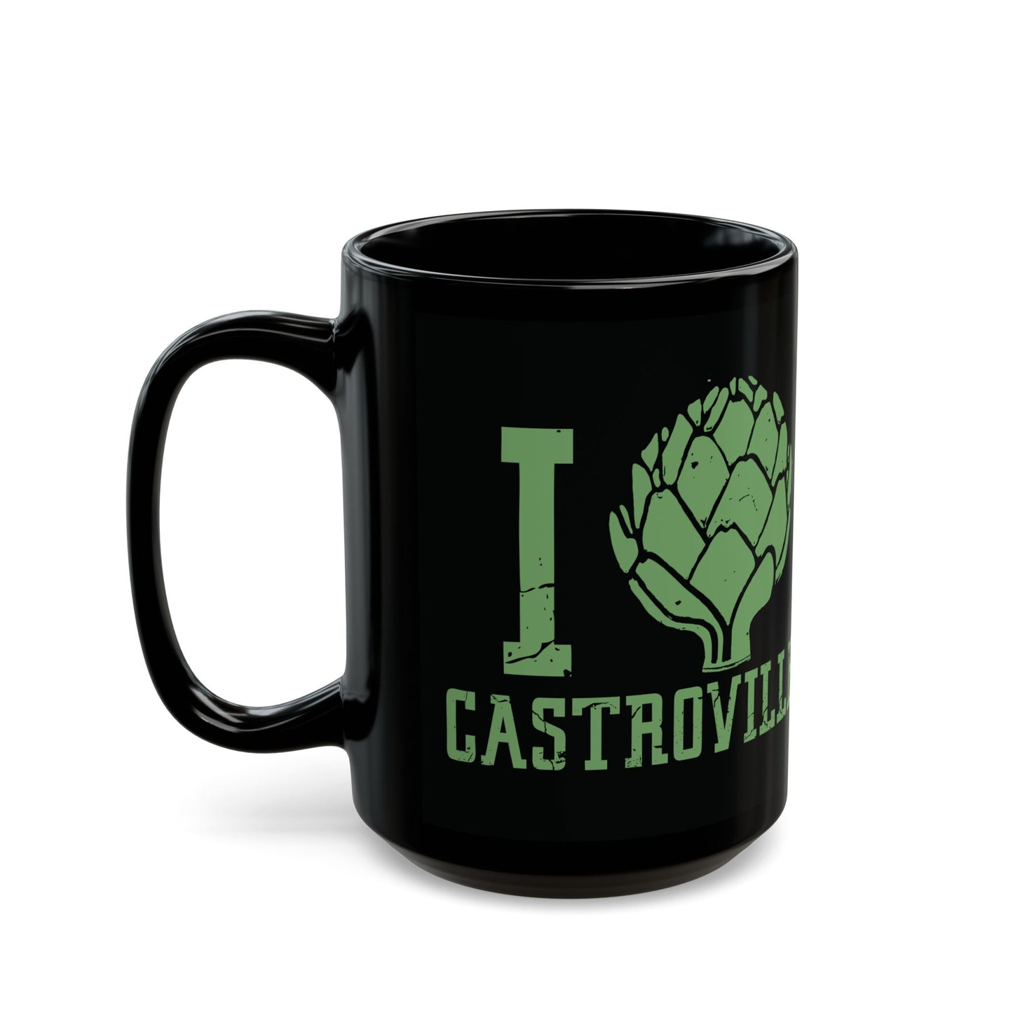 I Heartichoke Castroville - Black Mug (11oz, 15oz)