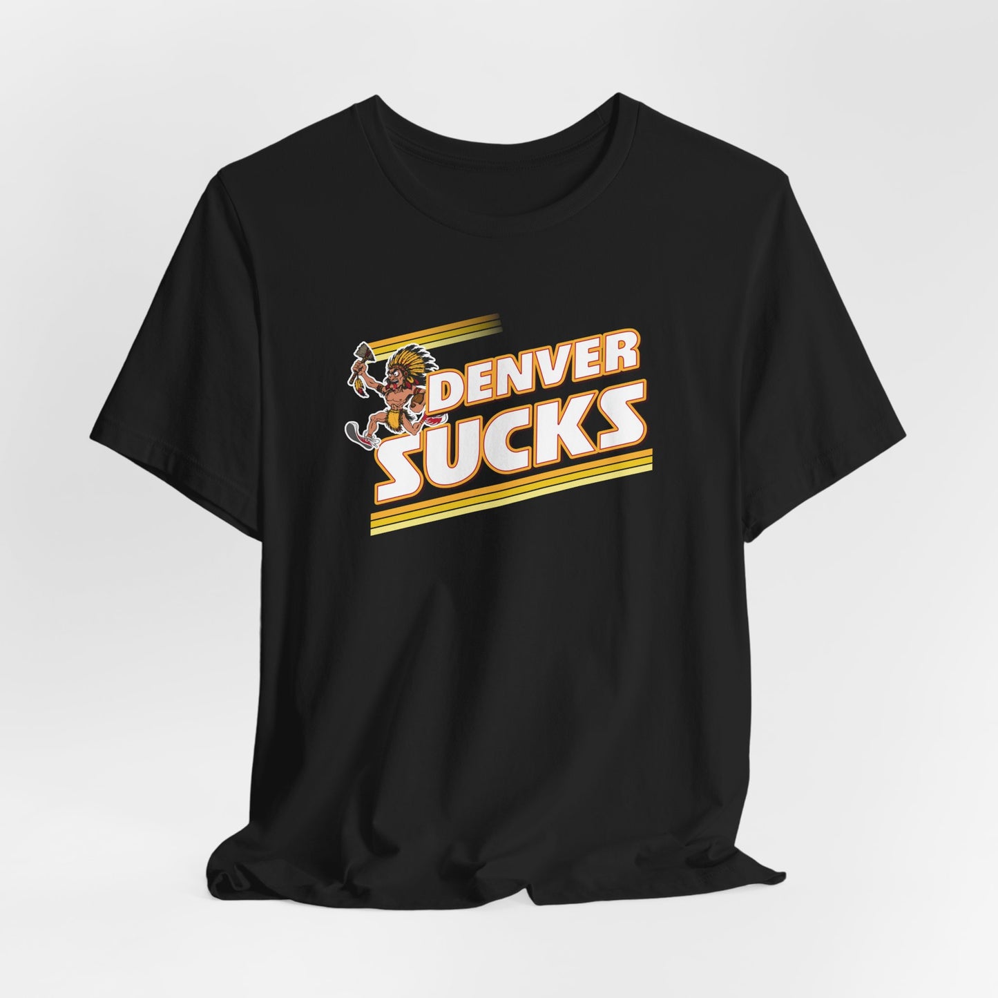 I Hate Denver (for Kansas City fans) - Unisex Jersey Short Sleeve Tee