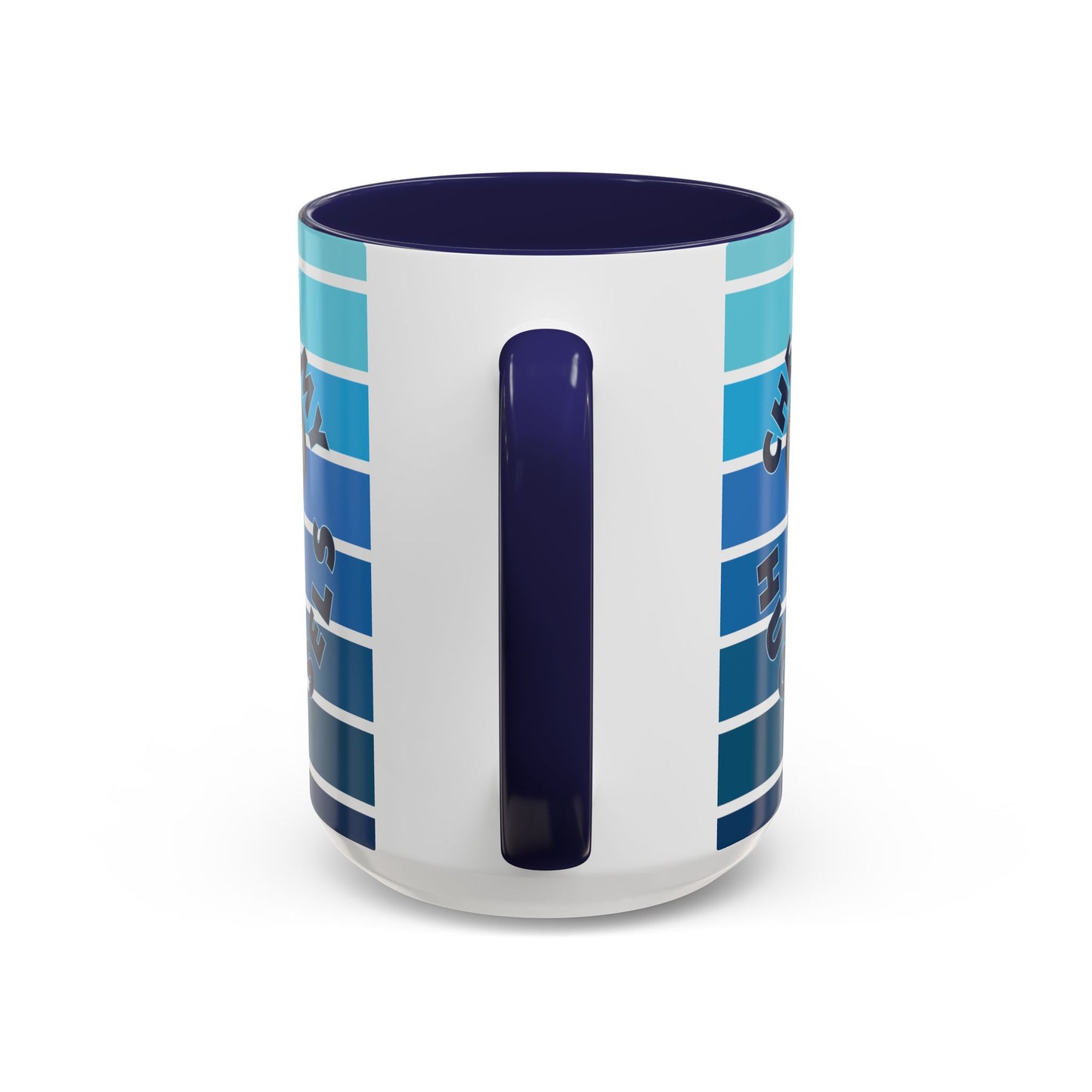 Huge Mussels Happy Sea Otter - Accent Coffee Mug (11, 15oz)