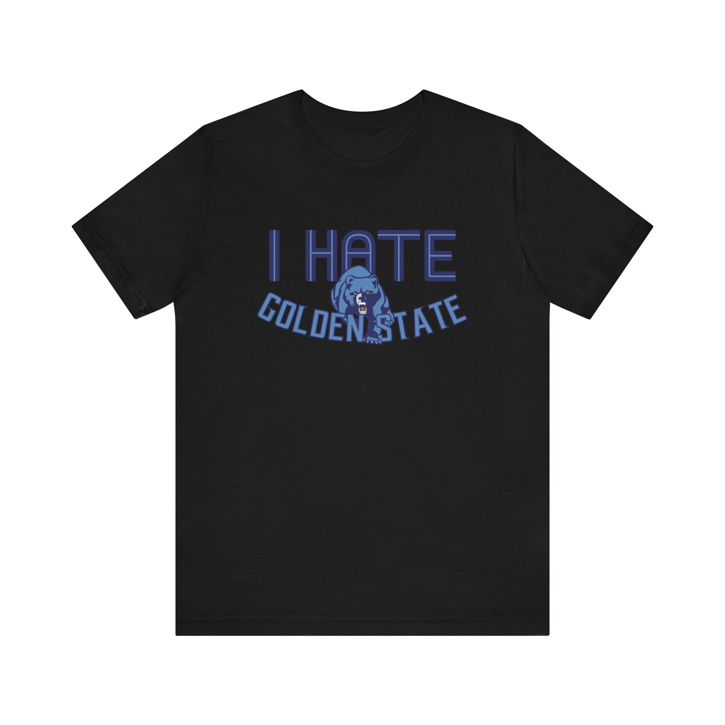 I Hate Golden Stayt (for Memphis fans) - Unisex Jersey Short Sleeve Tee
