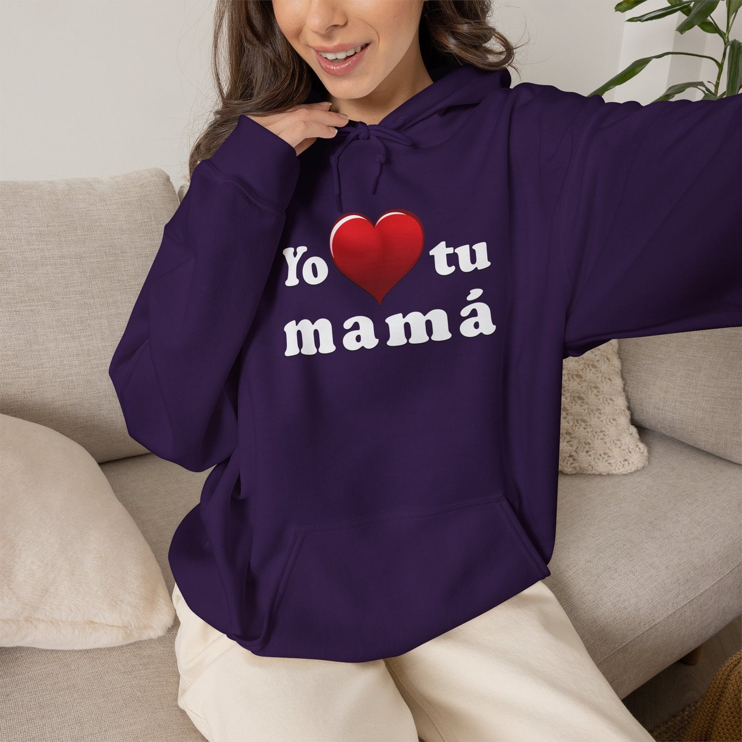 Yo ♥ tu mamá - Unisex Heavy Blend™ Hooded Sweatshirt