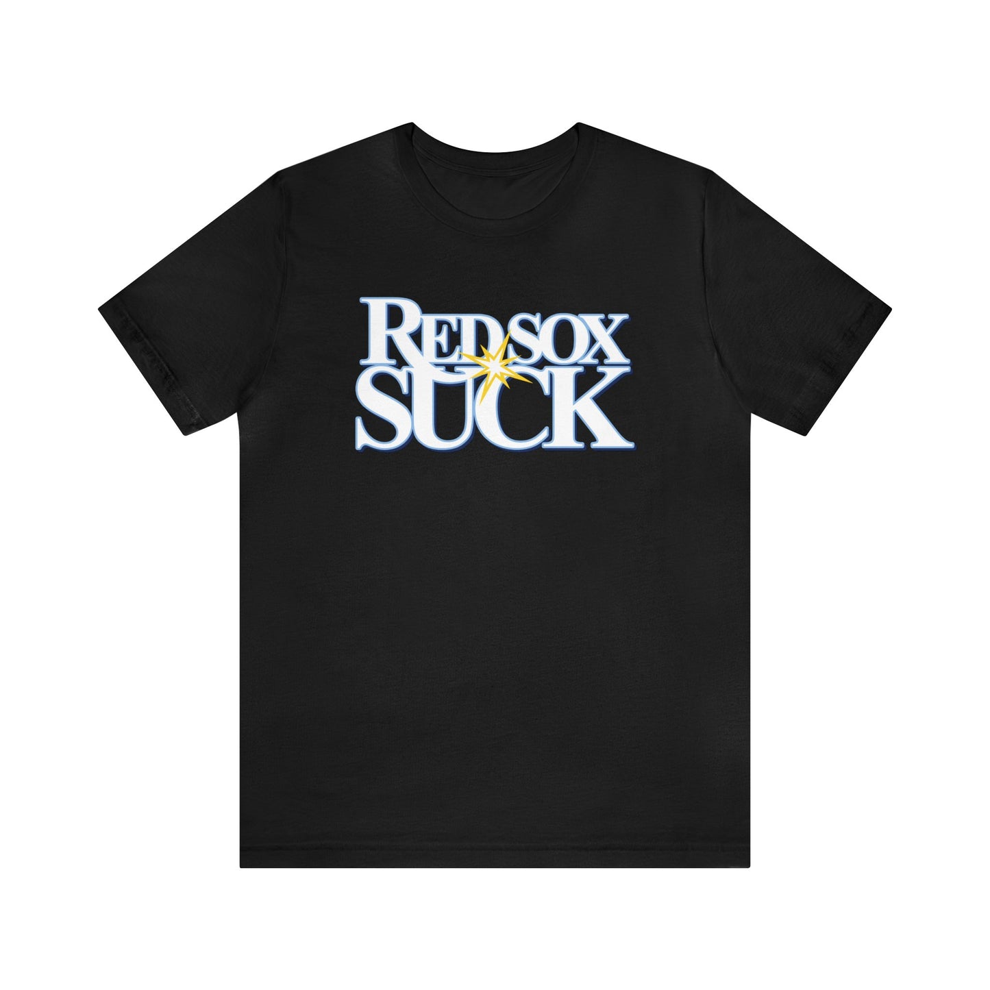 The BoSox Suck (for Tampa Rays fans) - Unisex Jersey Short Sleeve Tee