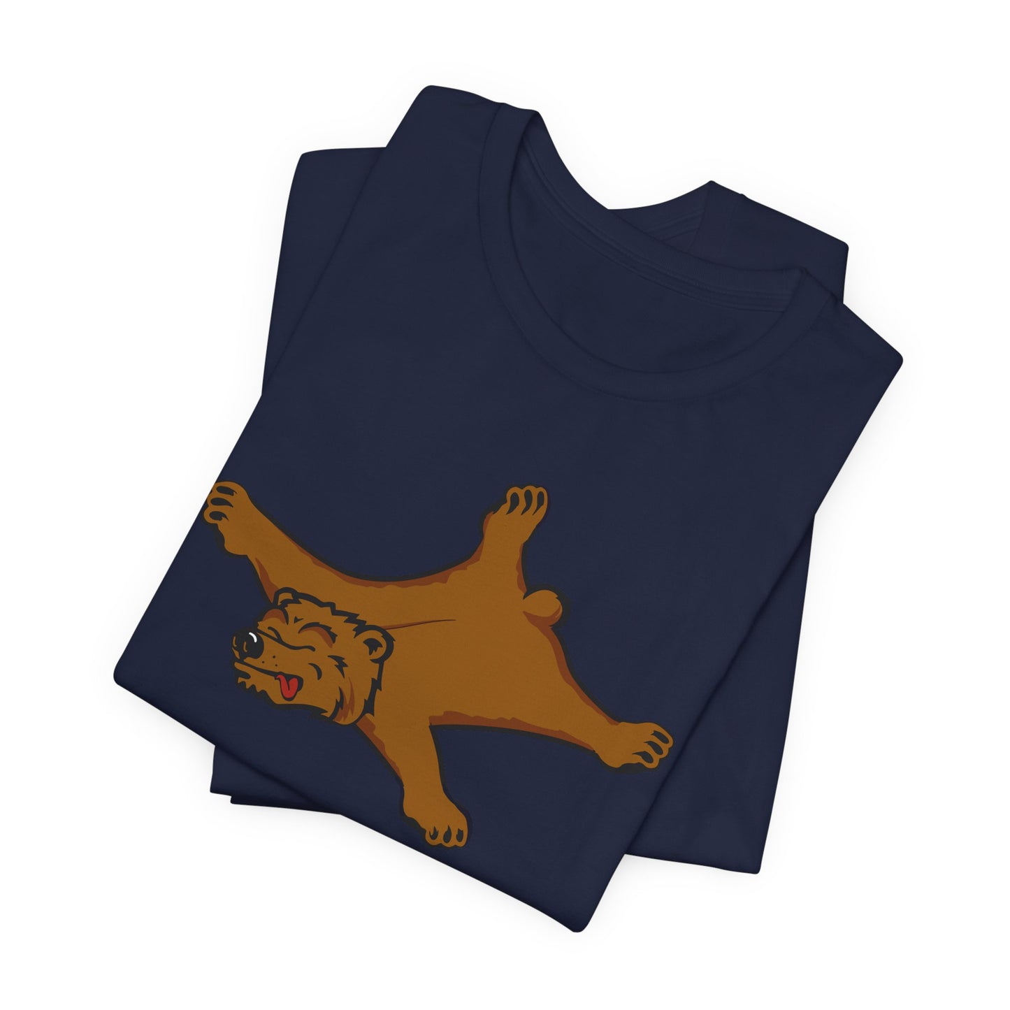 Bruins (or bear) Skin Rug (beat UCLA for any fan) Unisex Jersey Short Sleeve Tee