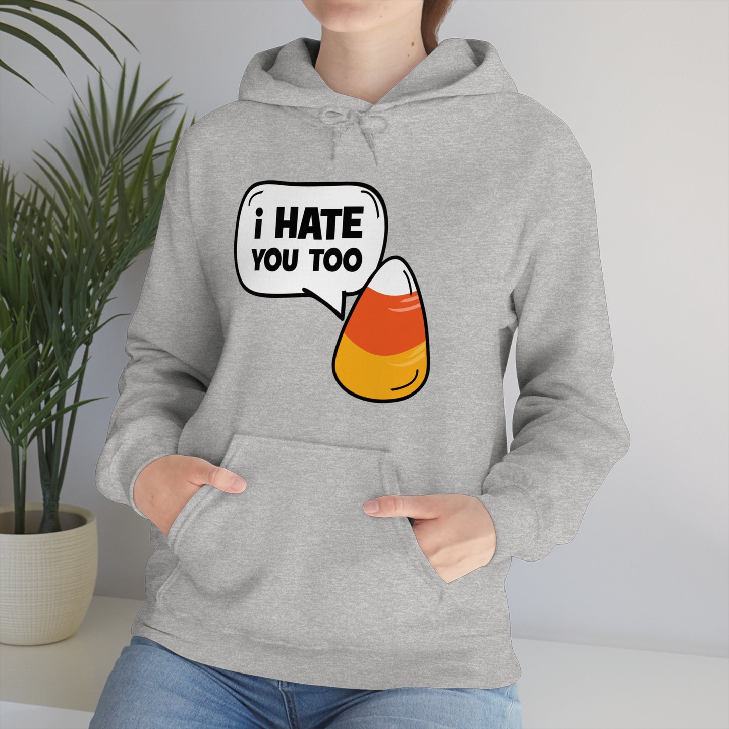 Candy Corn Halloween - Unisex Heavy Blend™ Hooded Sweatshirt