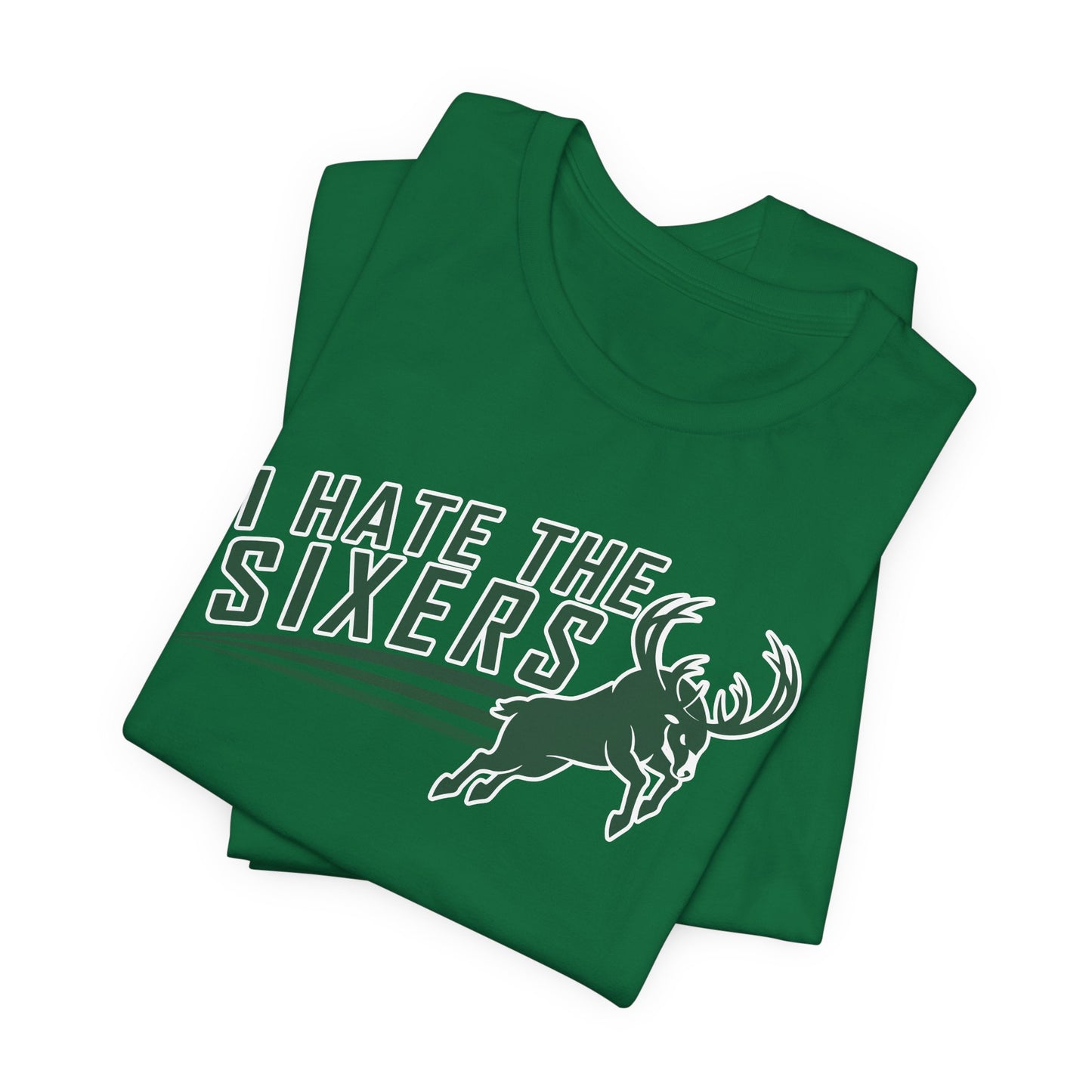 I Hate The 6ers (for Milwaukee fans) - Unisex Jersey Short Sleeve Tee