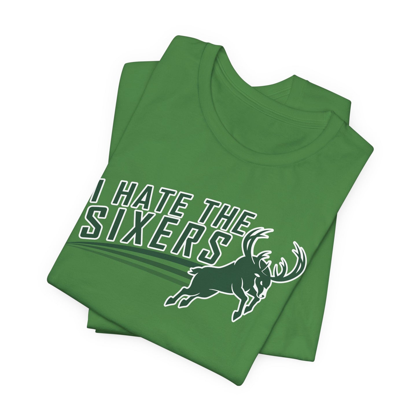 I Hate The 6ers (for Milwaukee fans) - Unisex Jersey Short Sleeve Tee